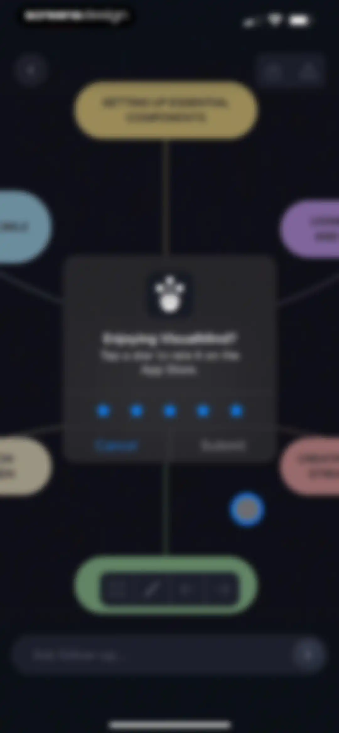 VisualMind: AI MindMap/Chatbot screen 37