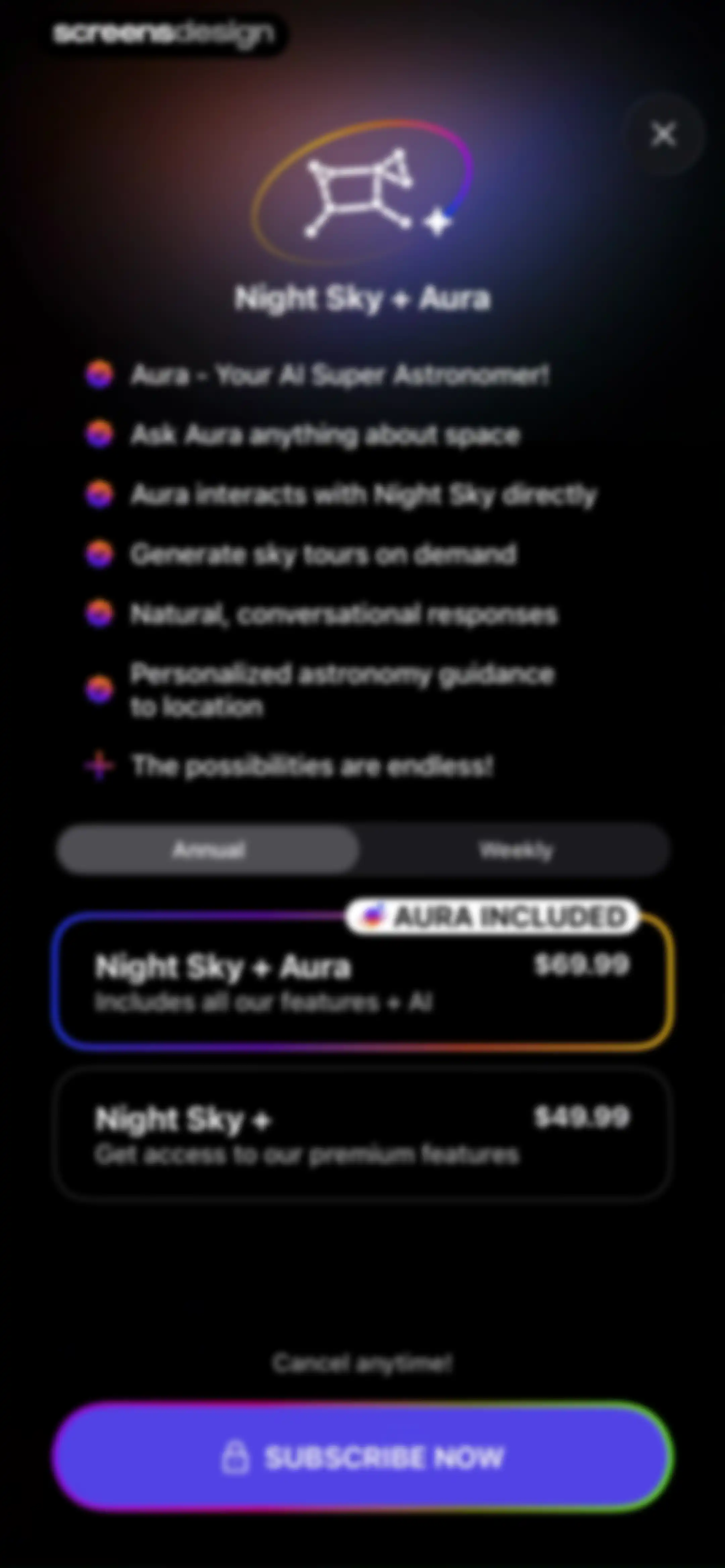 Night Sky screen 53