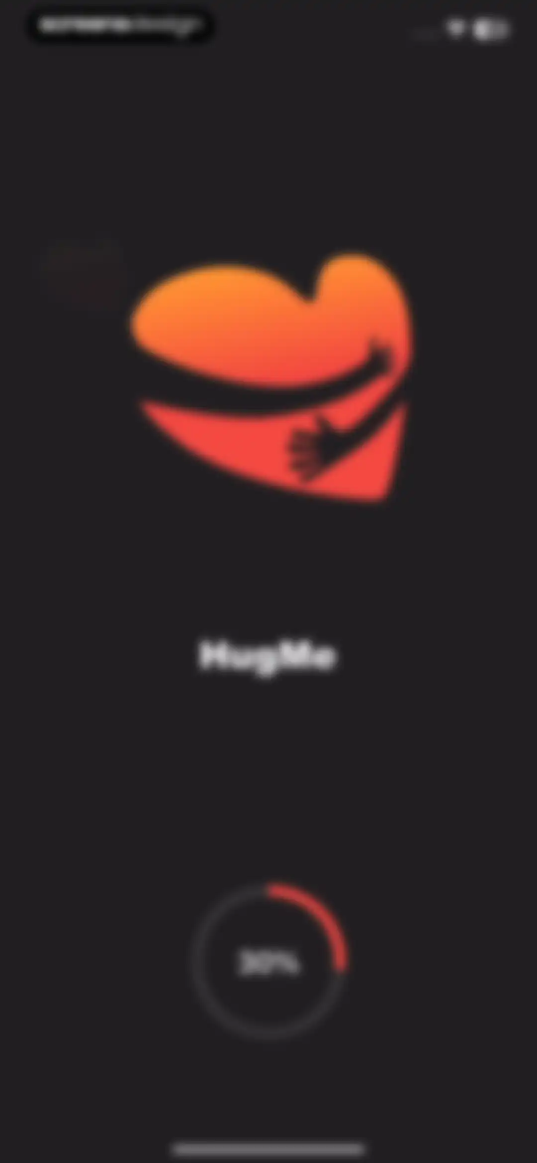 HugMe-Physical & Mental Health screen 1