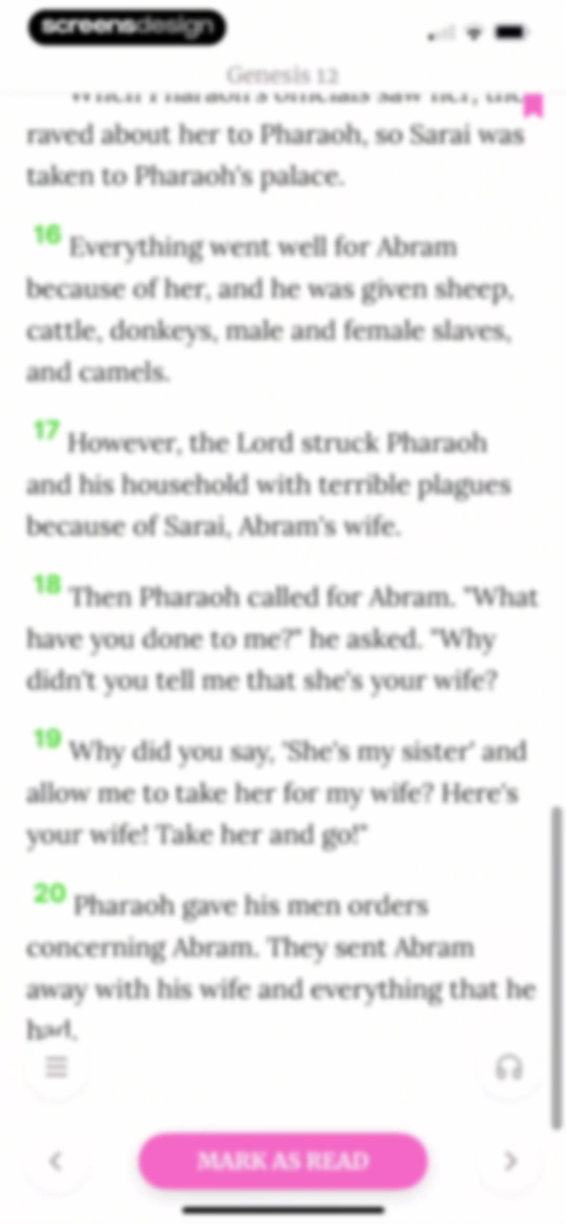 Bible For Women. screen 52
