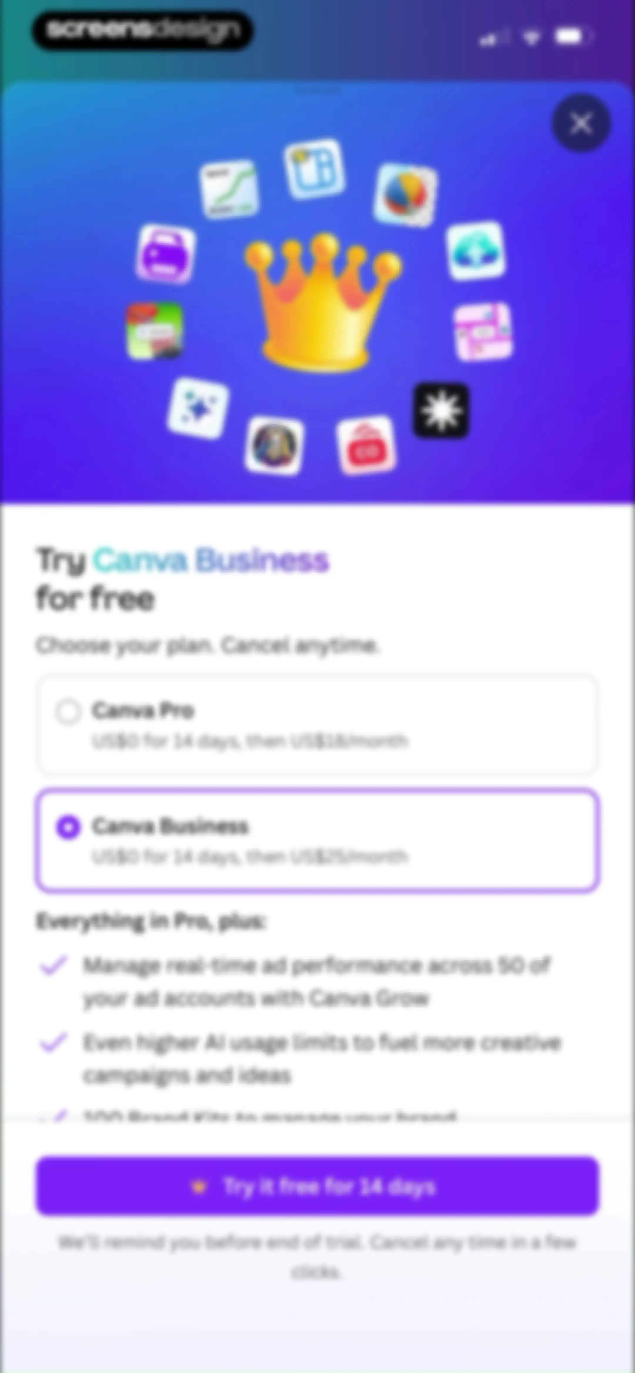 Canva: AI Video & Photo Editor screen 36