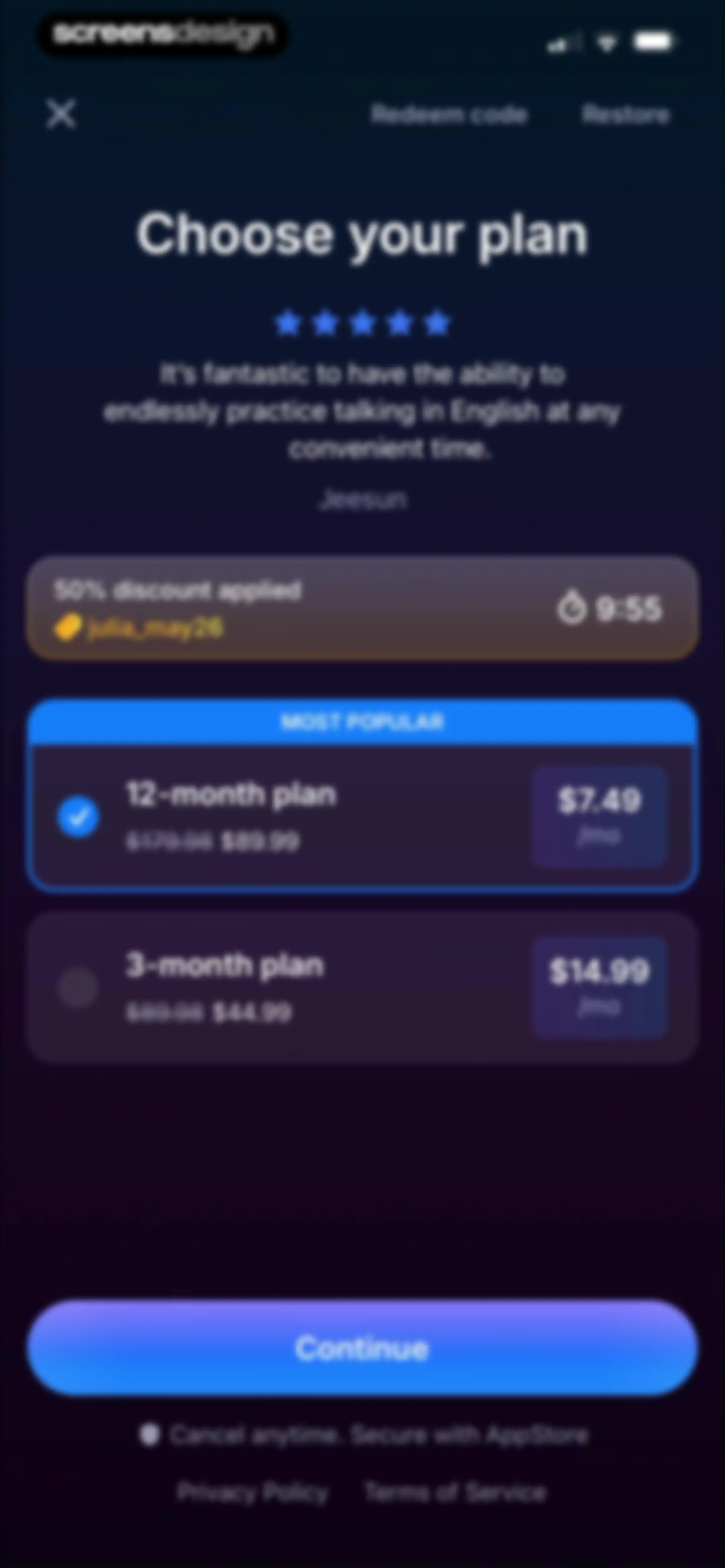 Fluently: AI Language Learning screen 81
