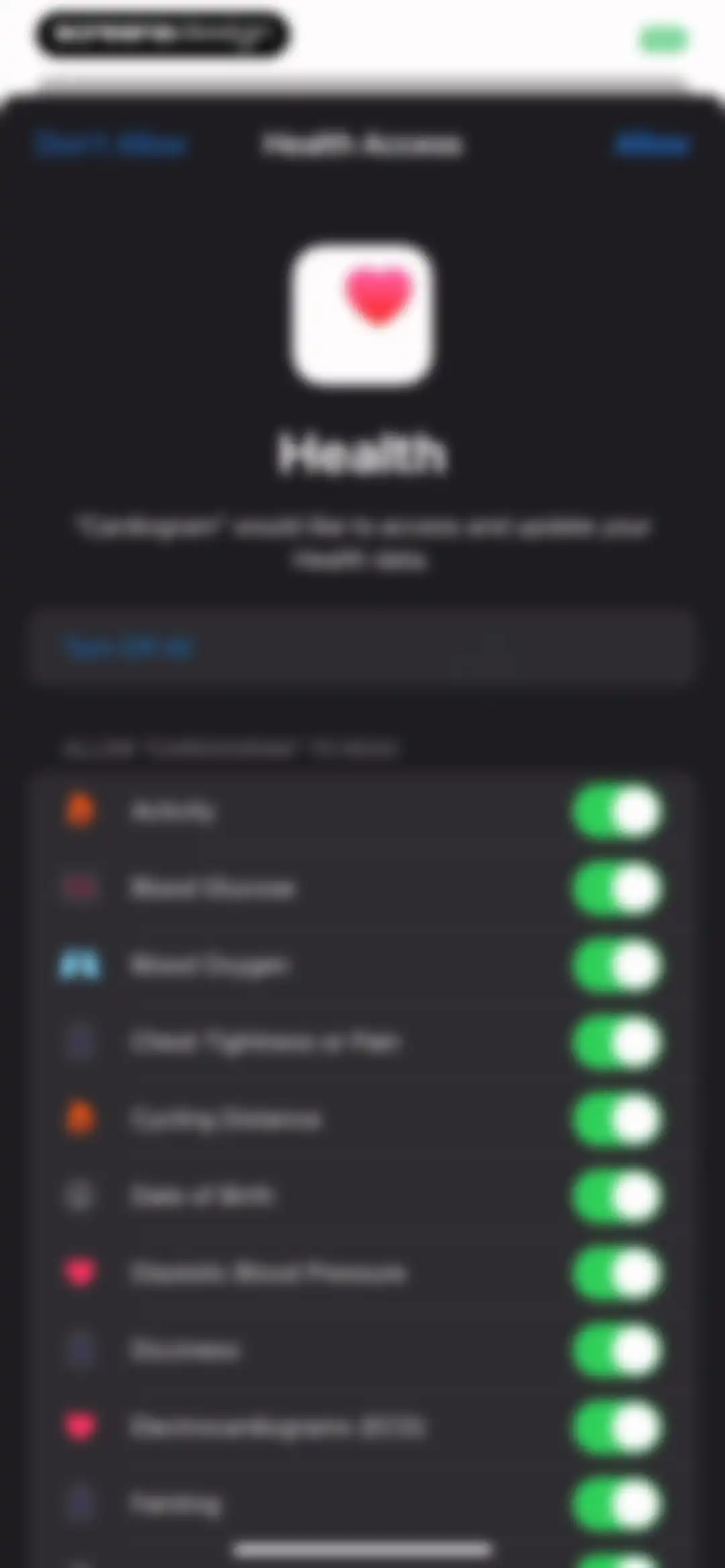 Cardiogram: Heart & BP Logger screen 16