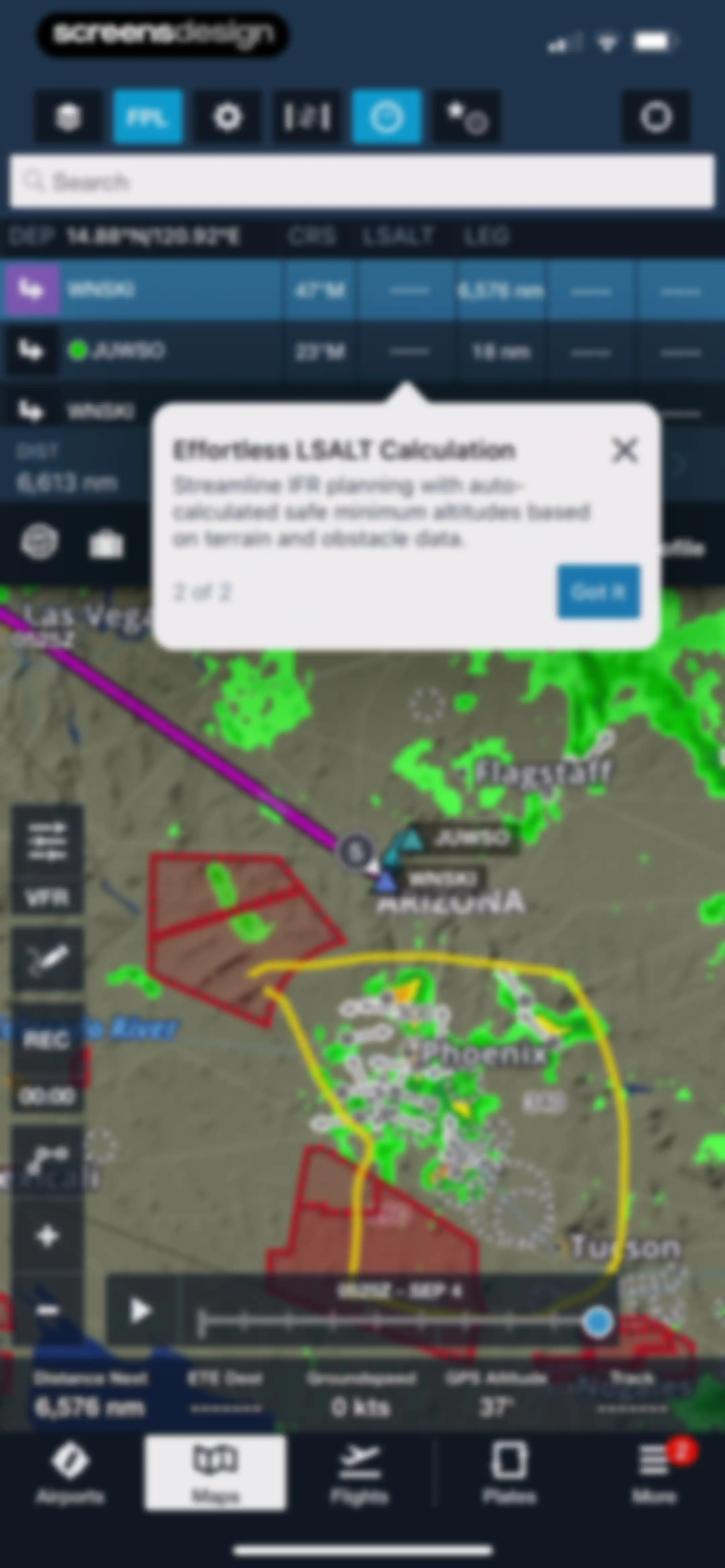 ForeFlight Mobile EFB screen 61