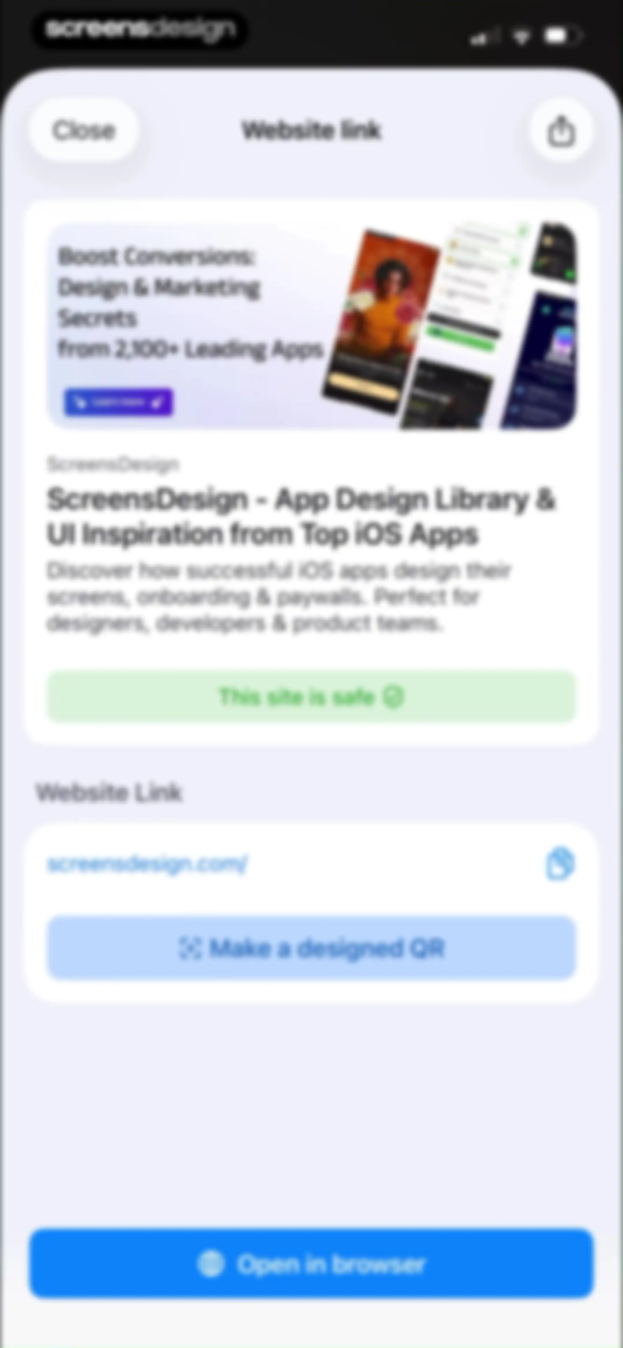 QR Code Reader, Barcode Scan screen 8