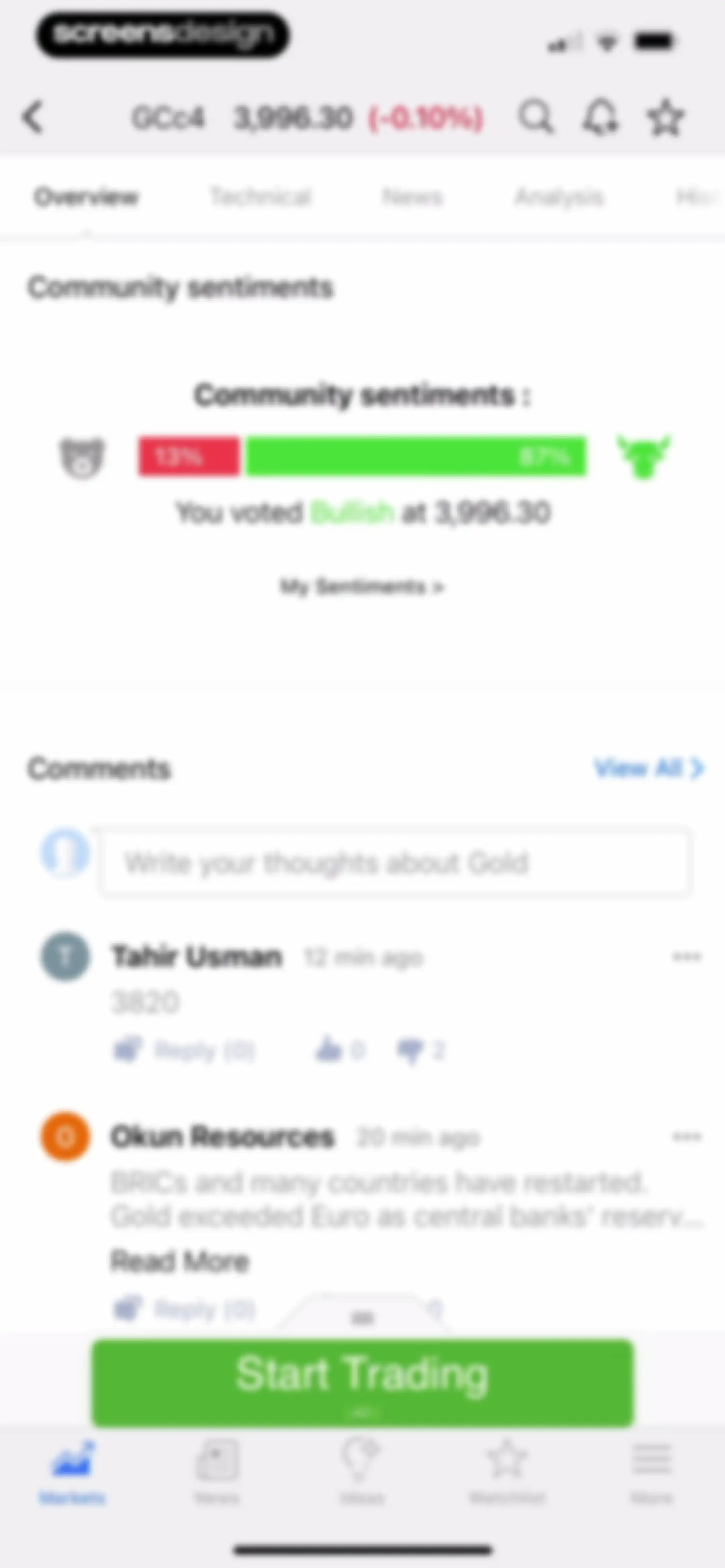 Investing.com: Stock Market screen 24