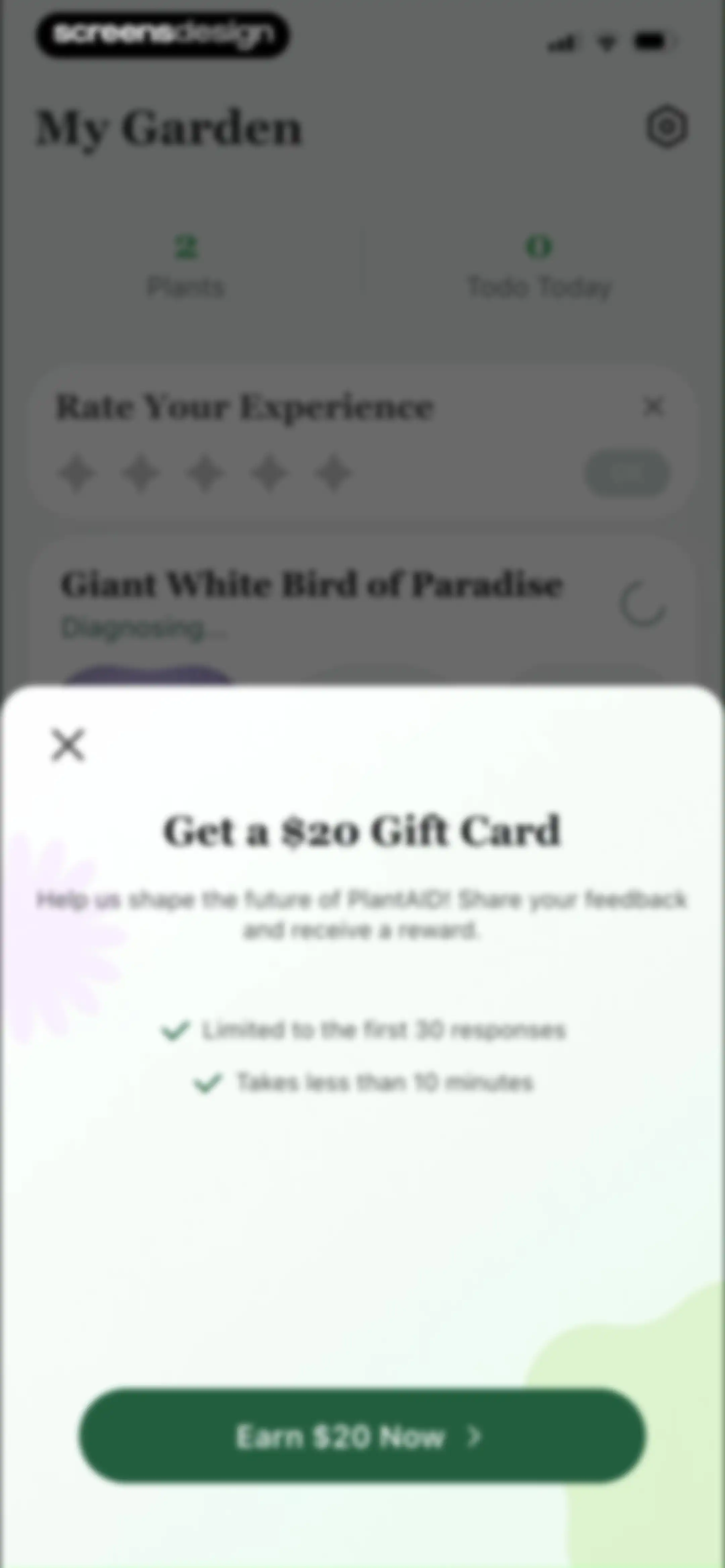 PlantAID:identifier&care guide screen 31