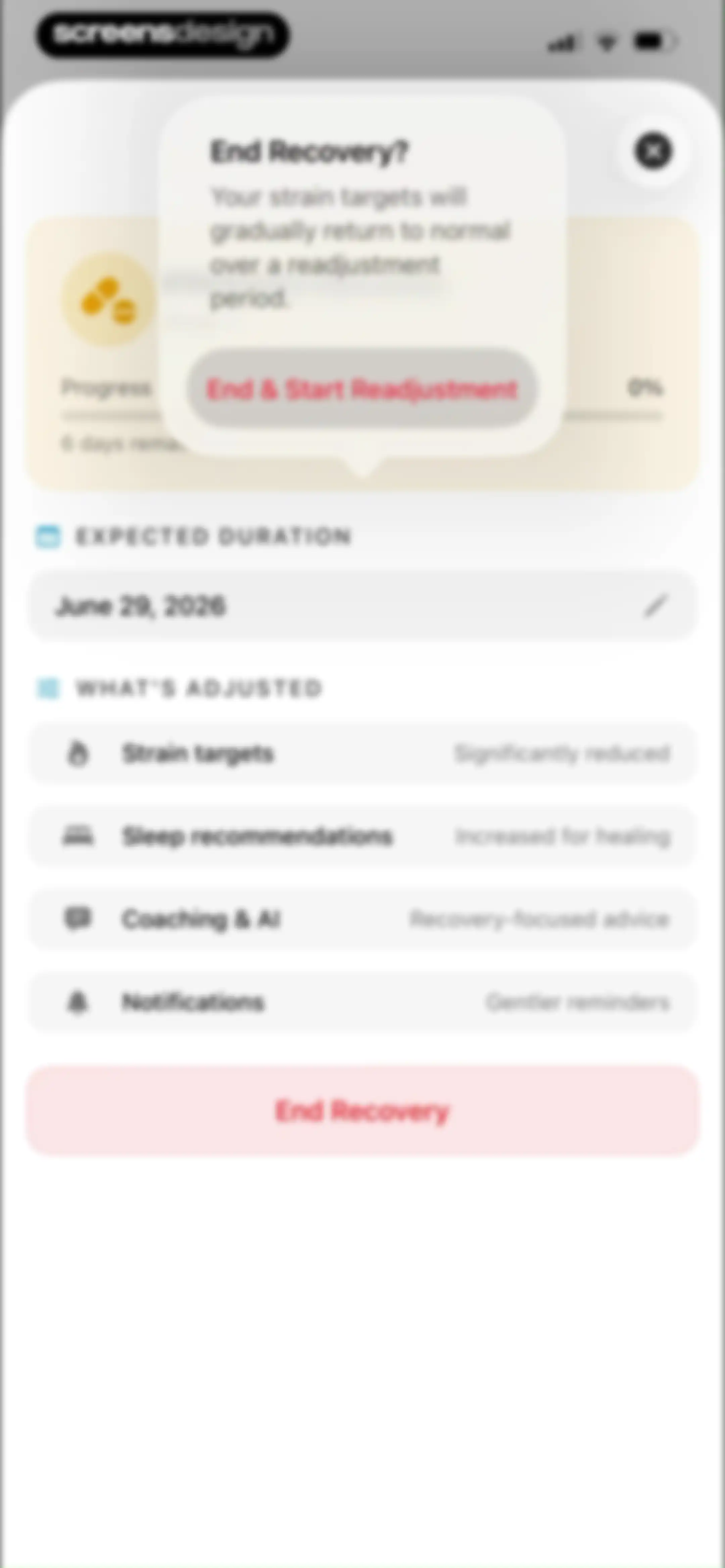 Livity: Sleep & Health Tracker screen 119