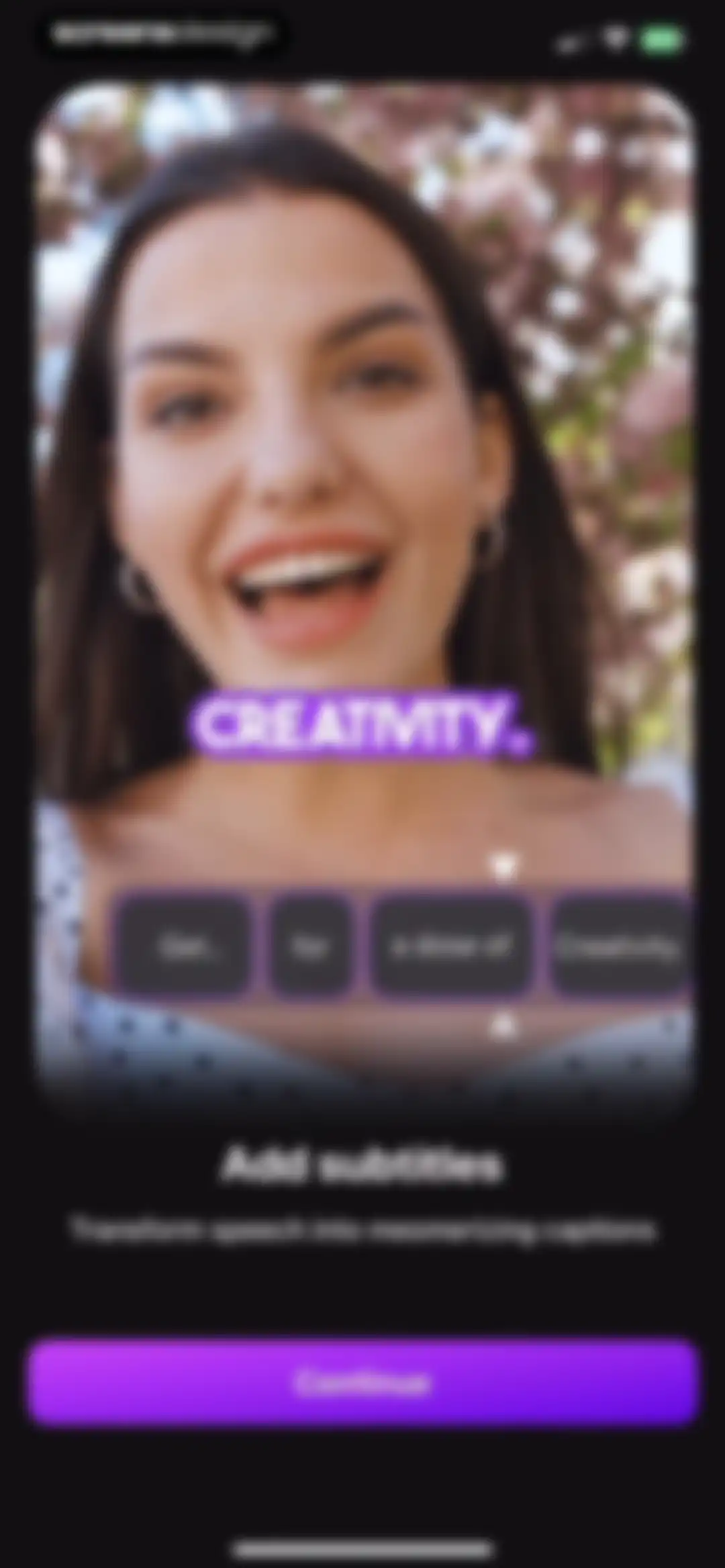 Captions AI for Videos - Dubs screen 3