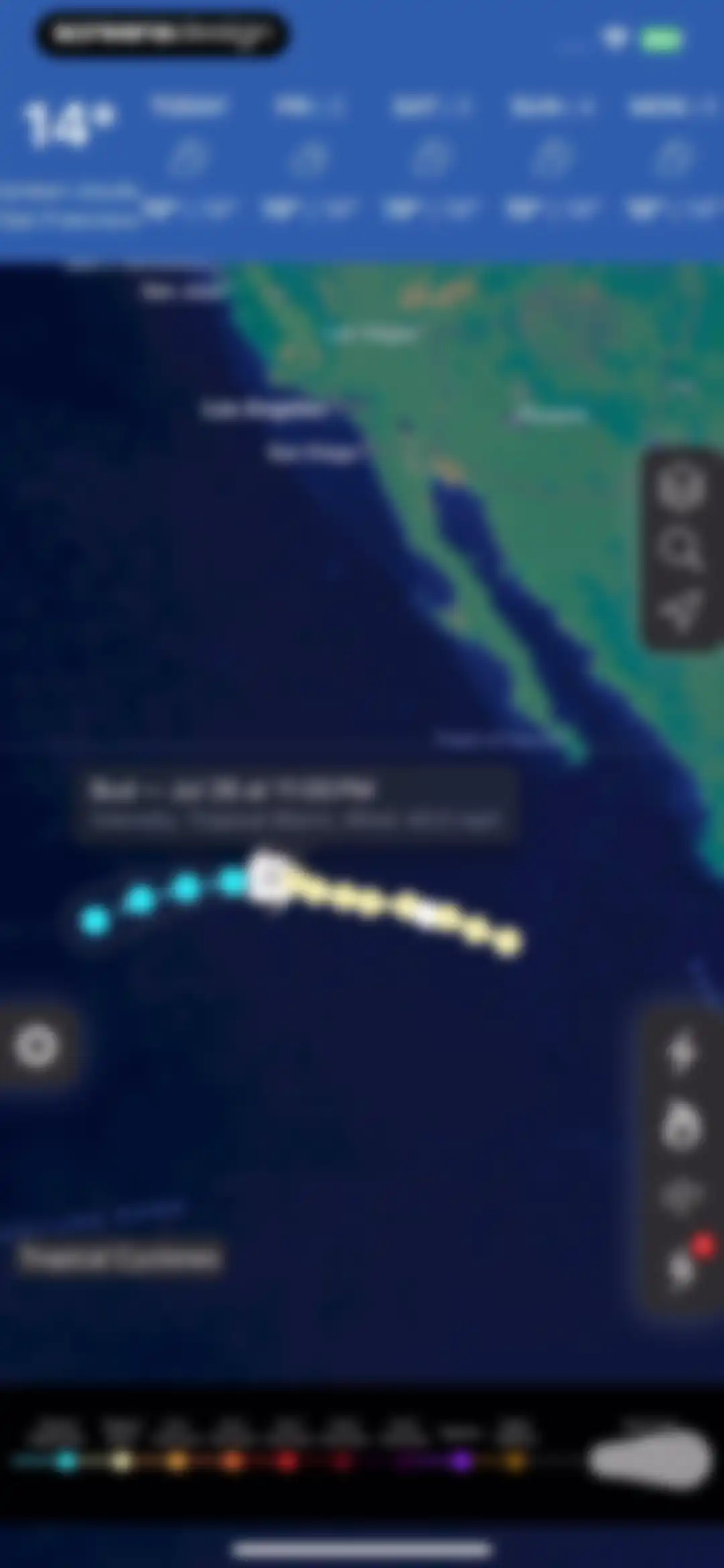 NOAA Radar & Weather Forecast screen 20