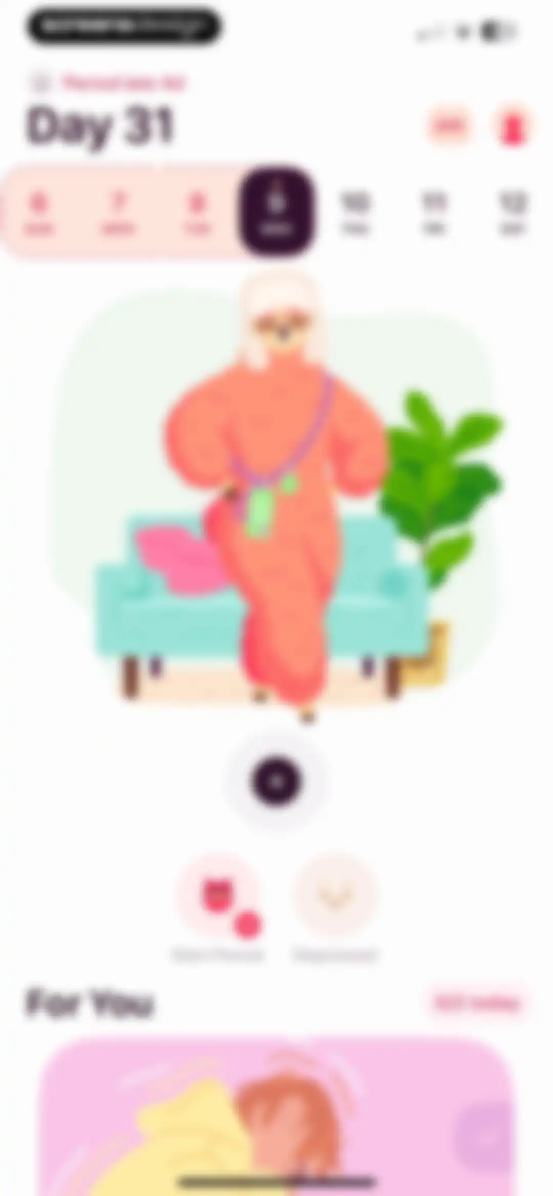 My period calendar Pinkllama screen 13