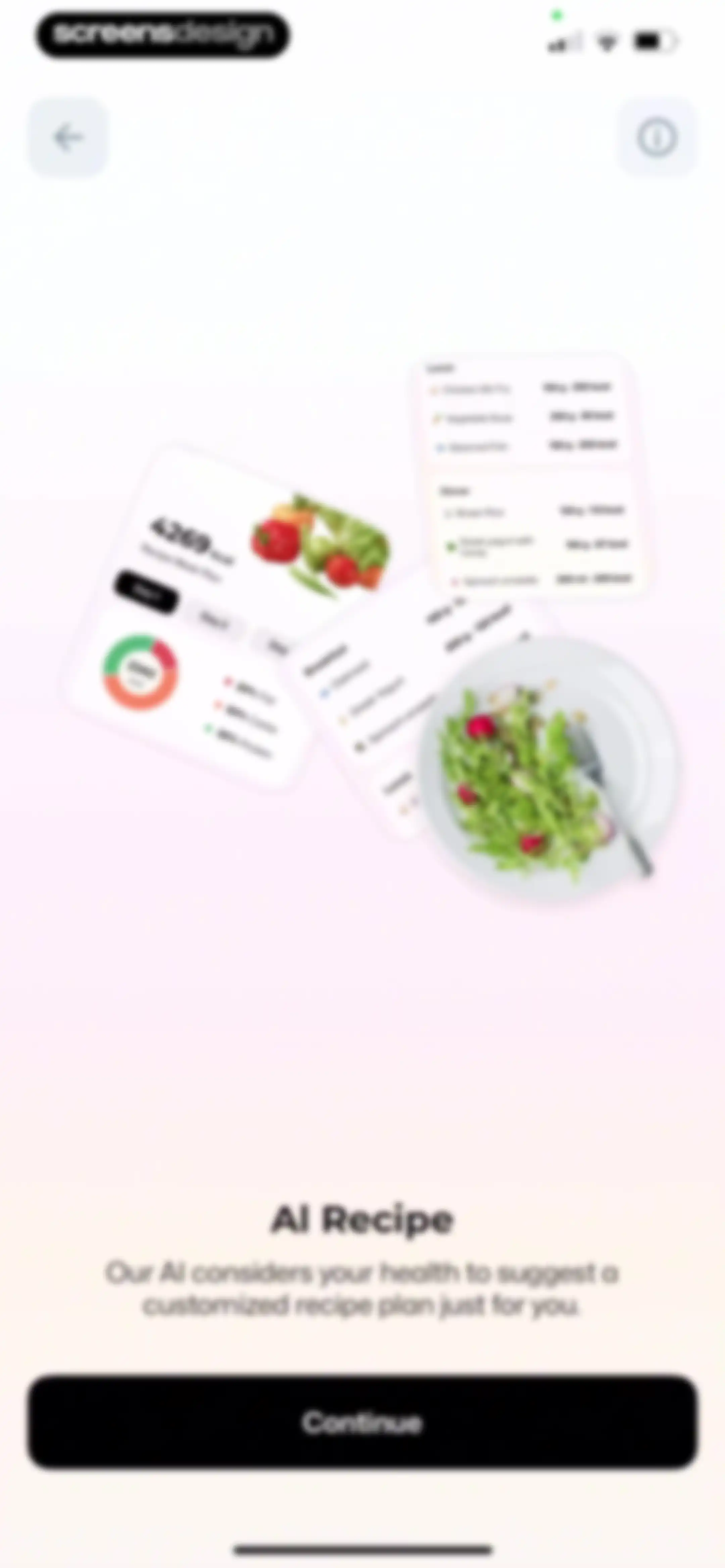 Wellance – AI Health & Balance screen 70