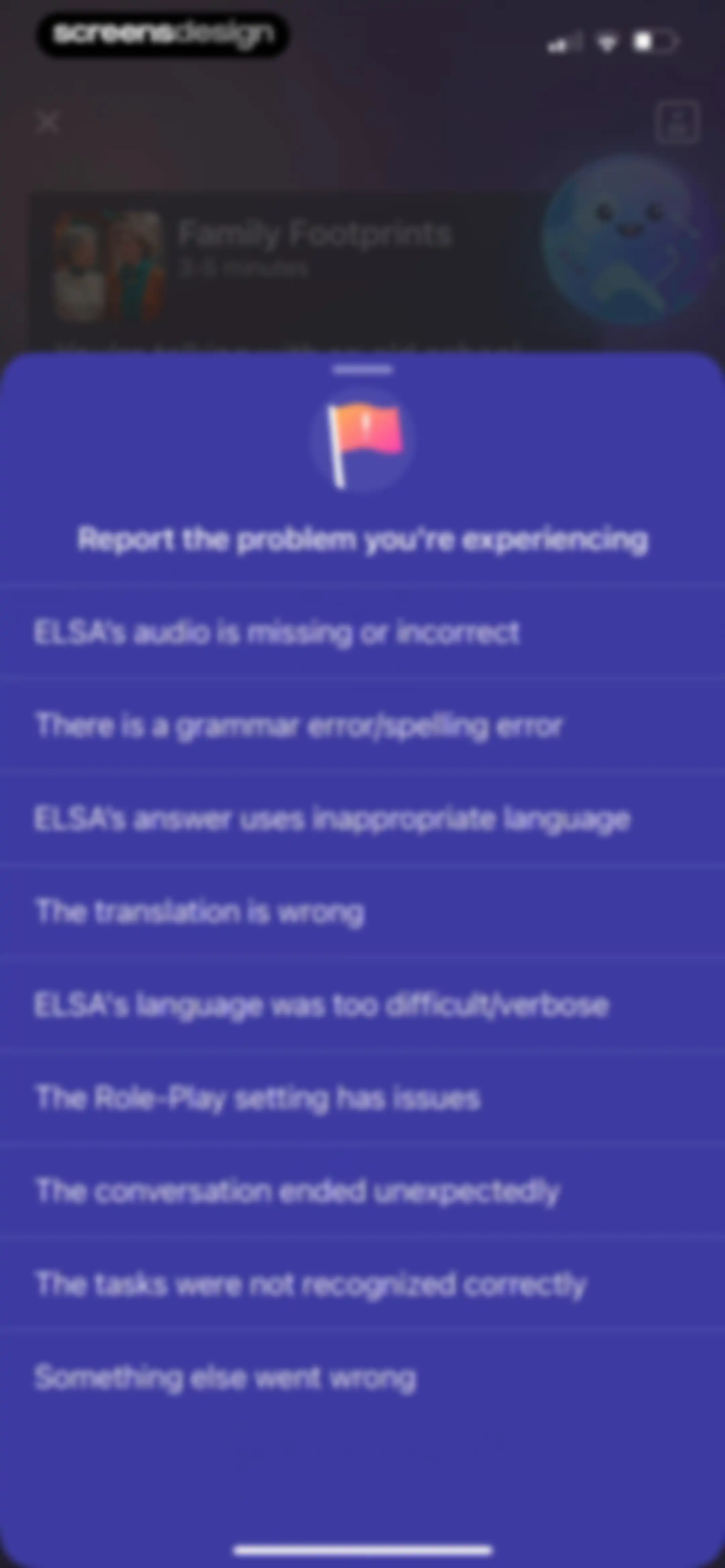 ELSA Speak - English Learning screen 118