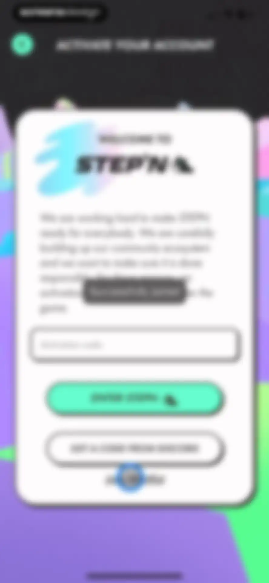 STEPN screen 7