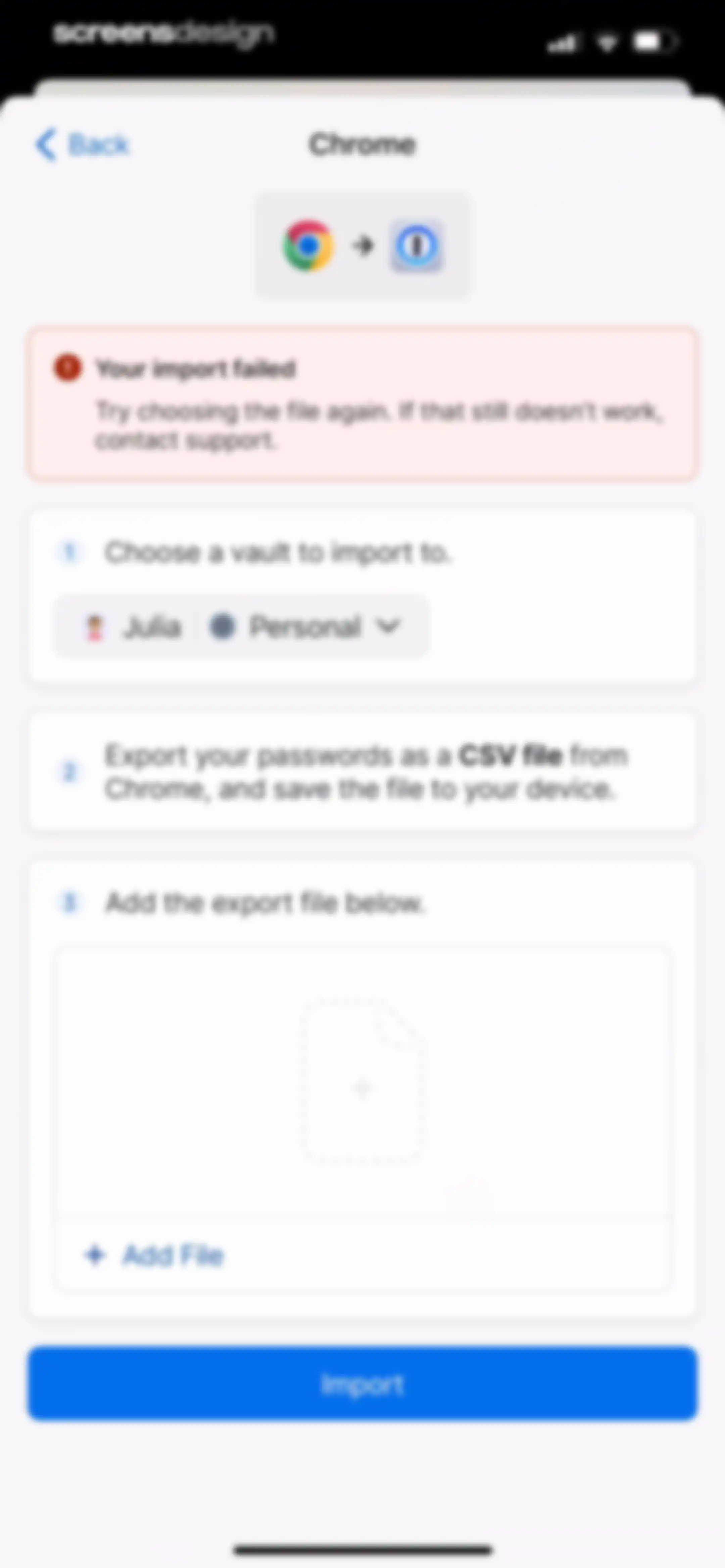 1Password: Password Manager screen 46