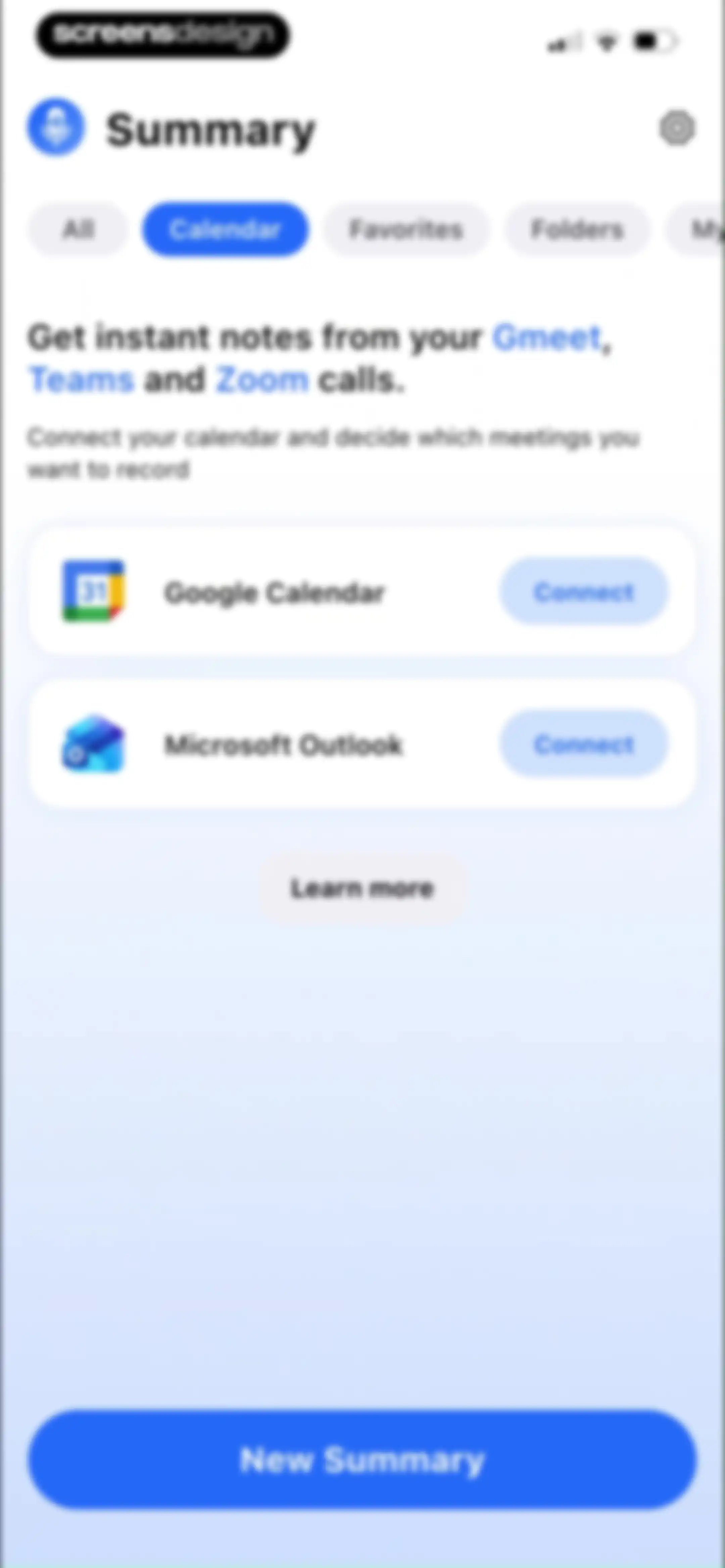 Summary - AI Note Taker screen 80