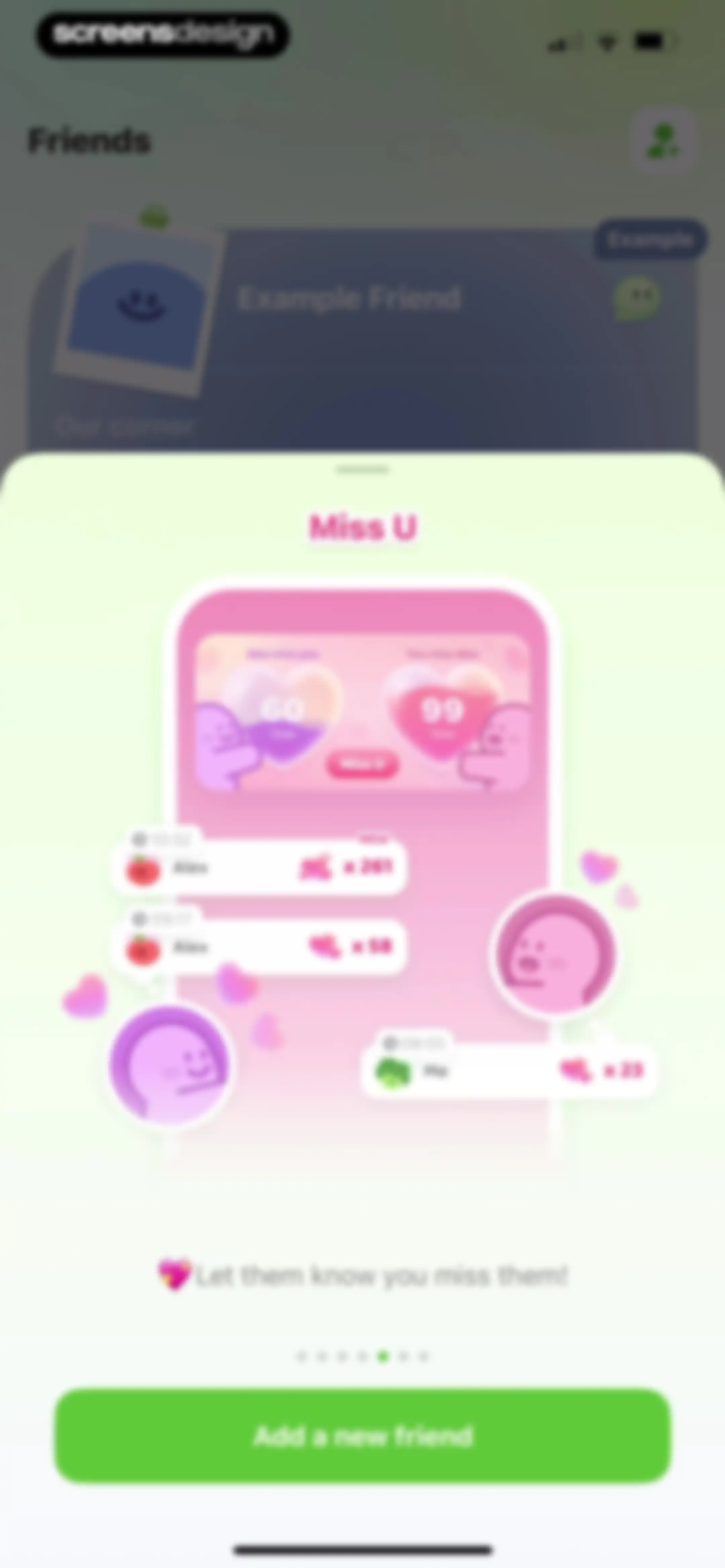 Widgetable: Besties & Couples screen 127