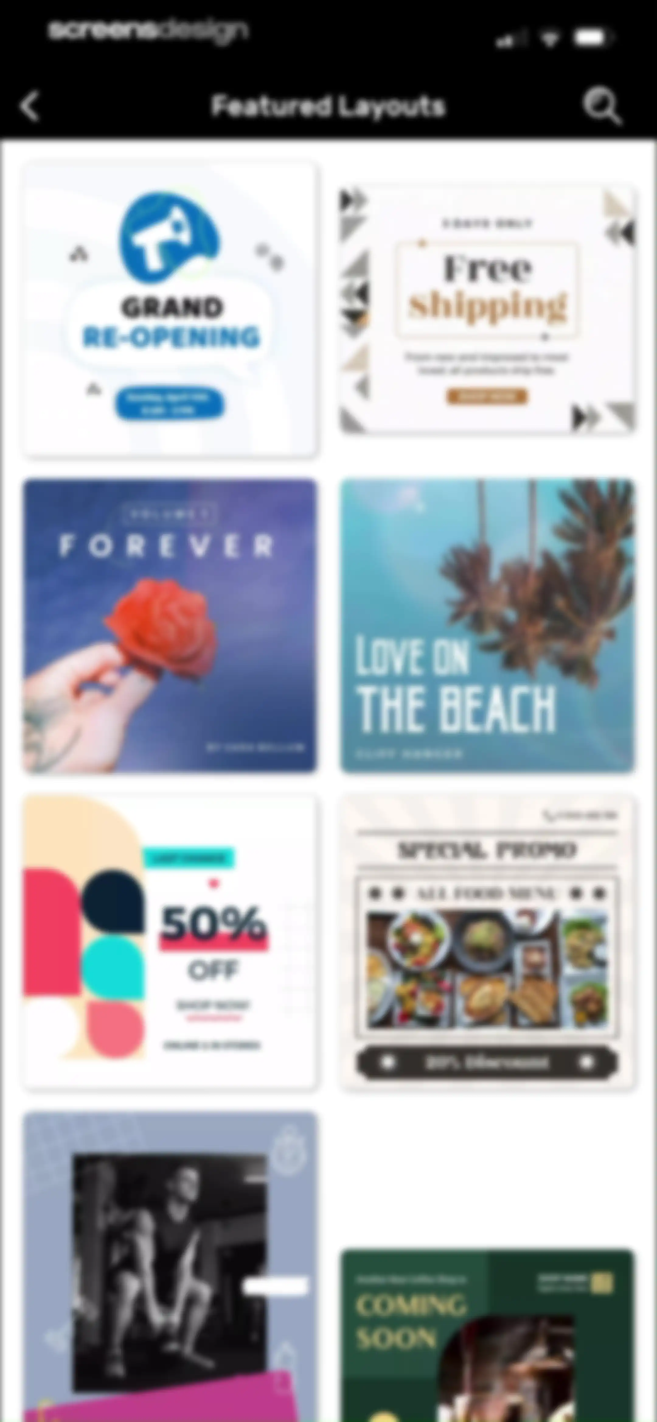 Flyer Maker + Poster Maker screen 121