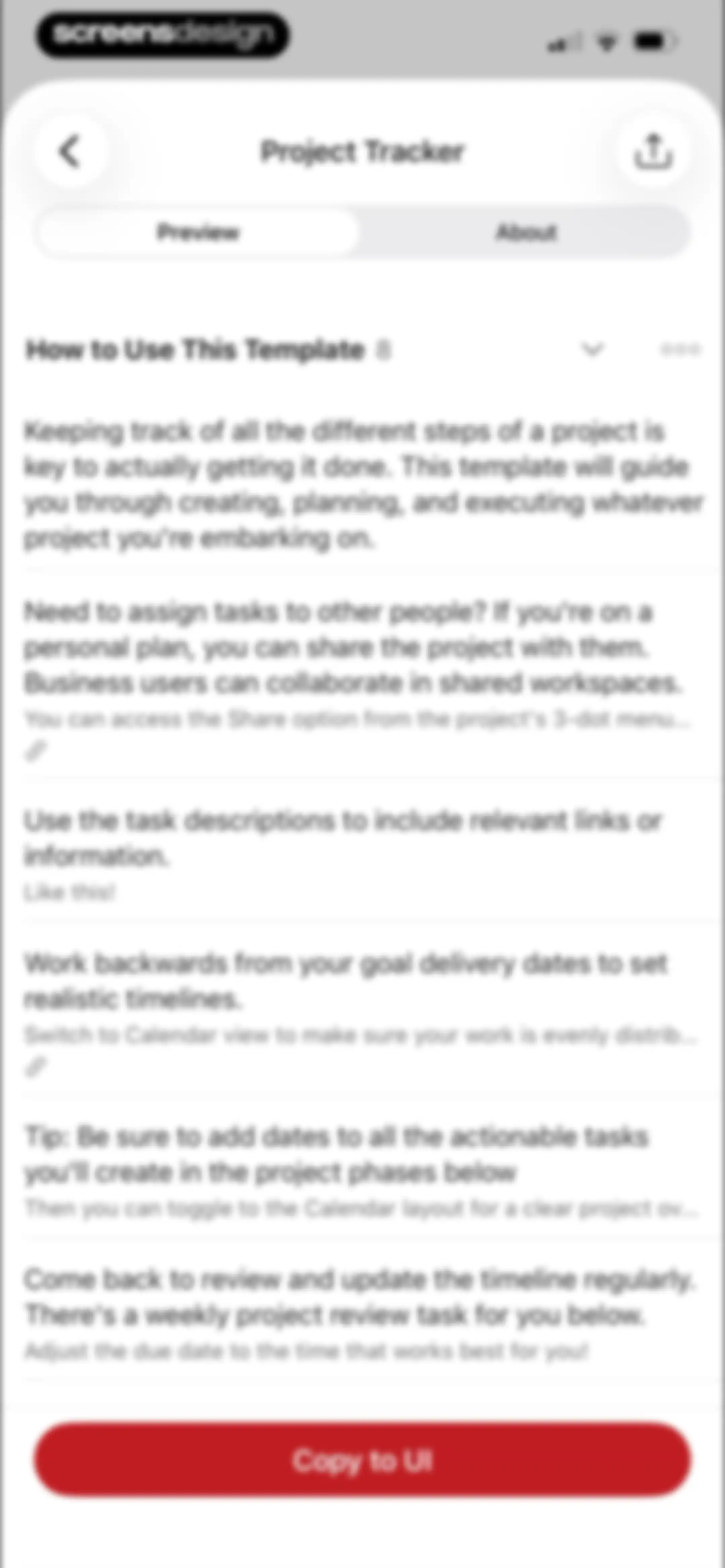 Todoist: To Do List & Calendar screen 161