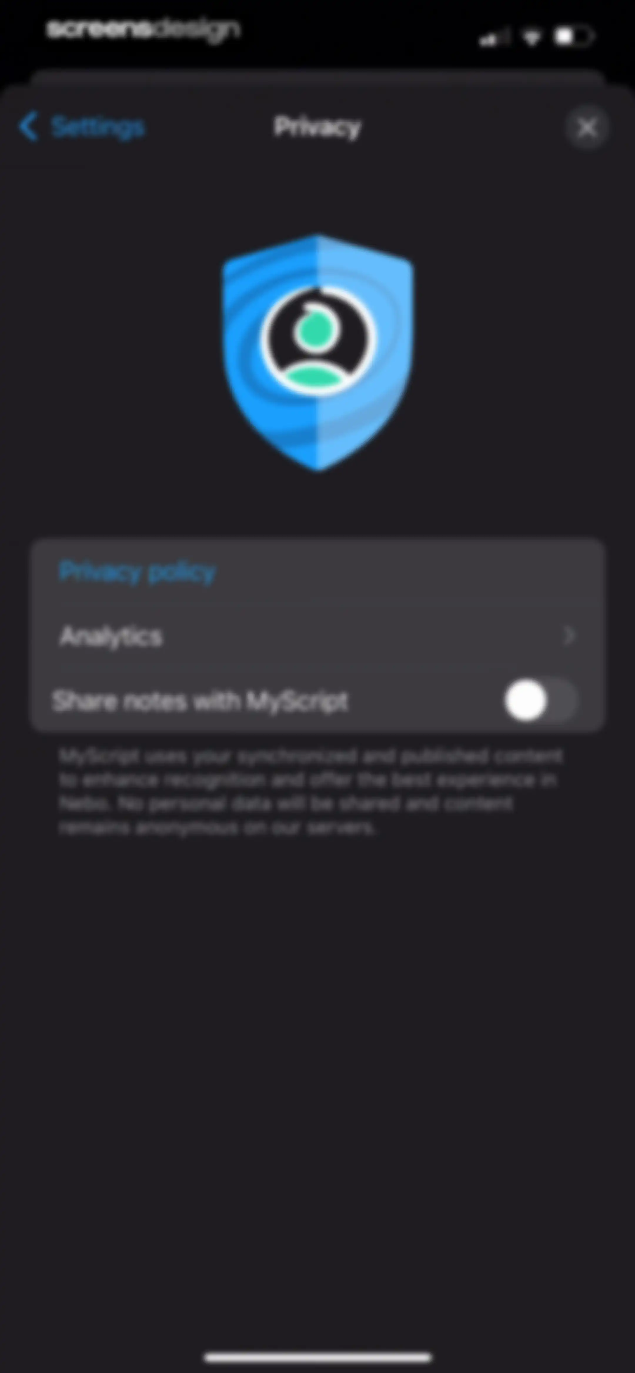 MyScript Notes: AI Handwriting screen 102