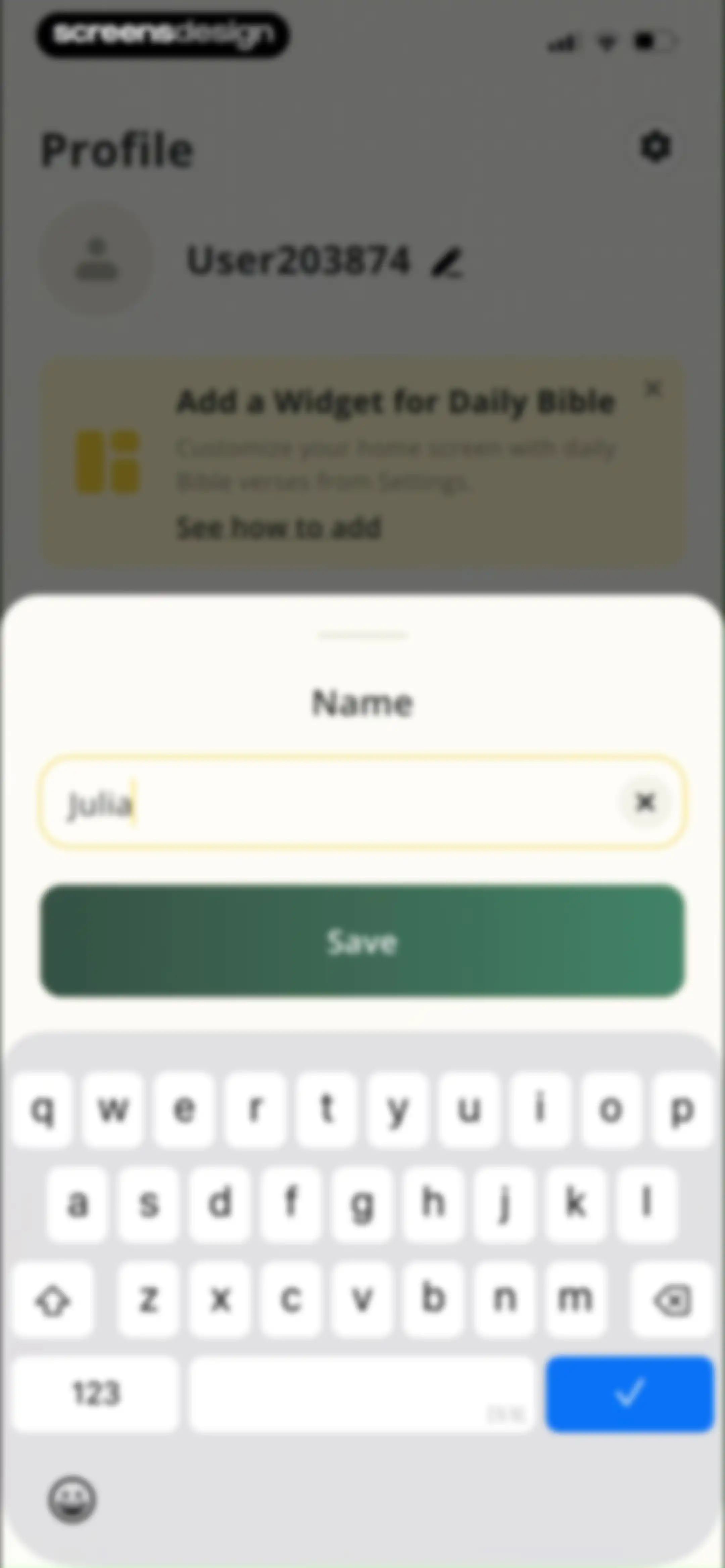 Bible Path: Prayers & Widgets screen 100