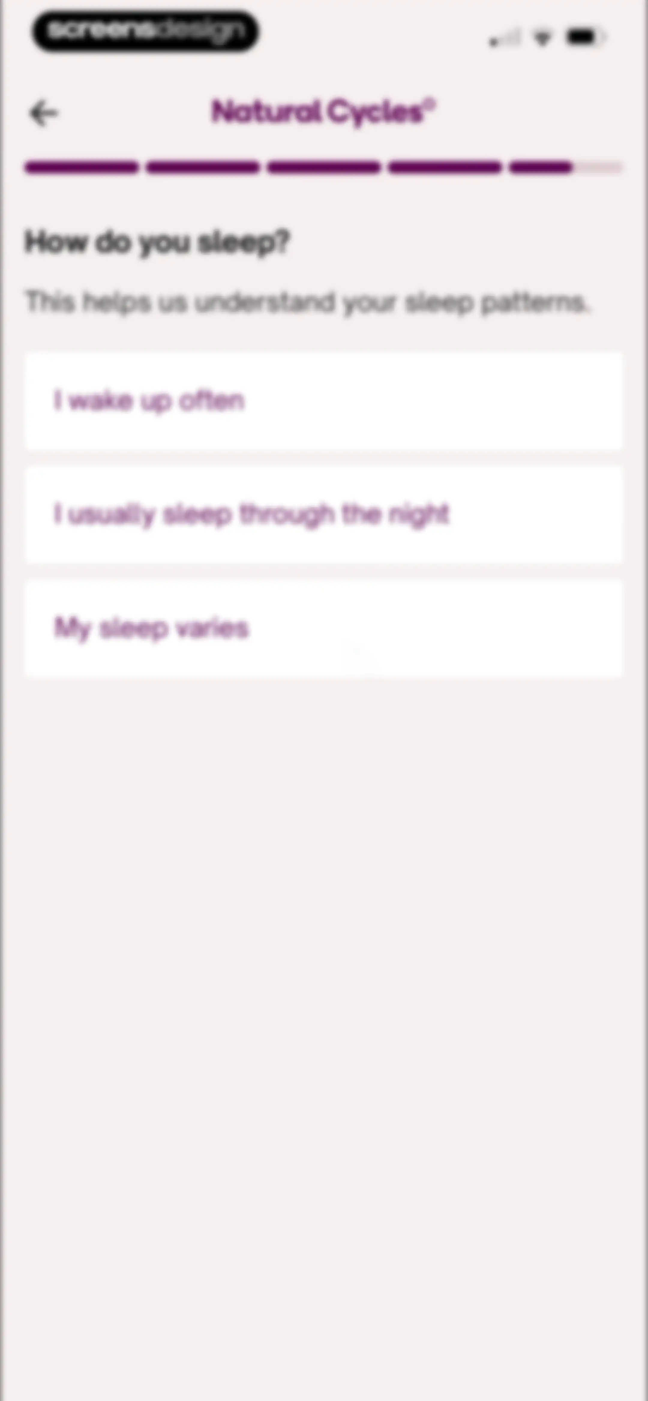 Natural Cycles Fertility App screen 24