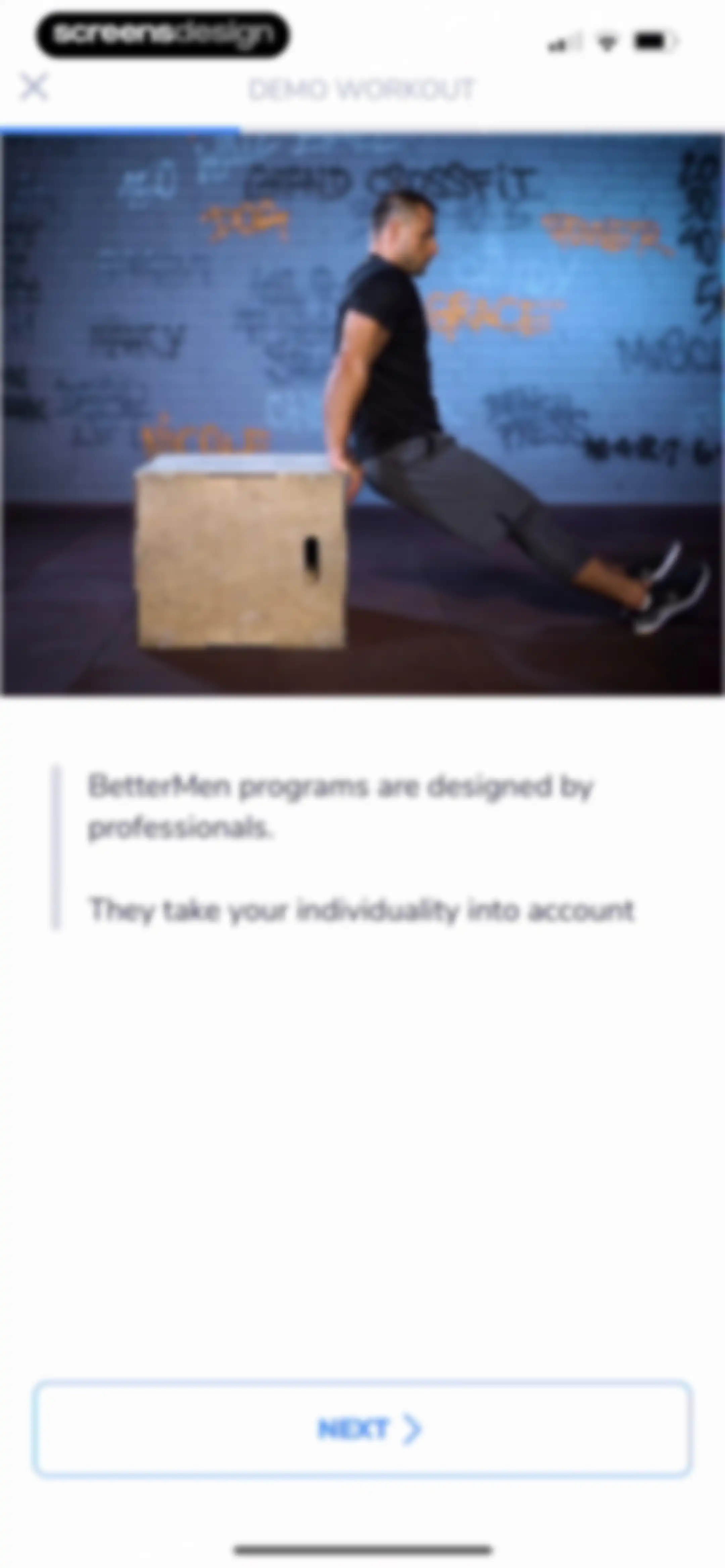 Workouts For Men: Gym & Home screen 40