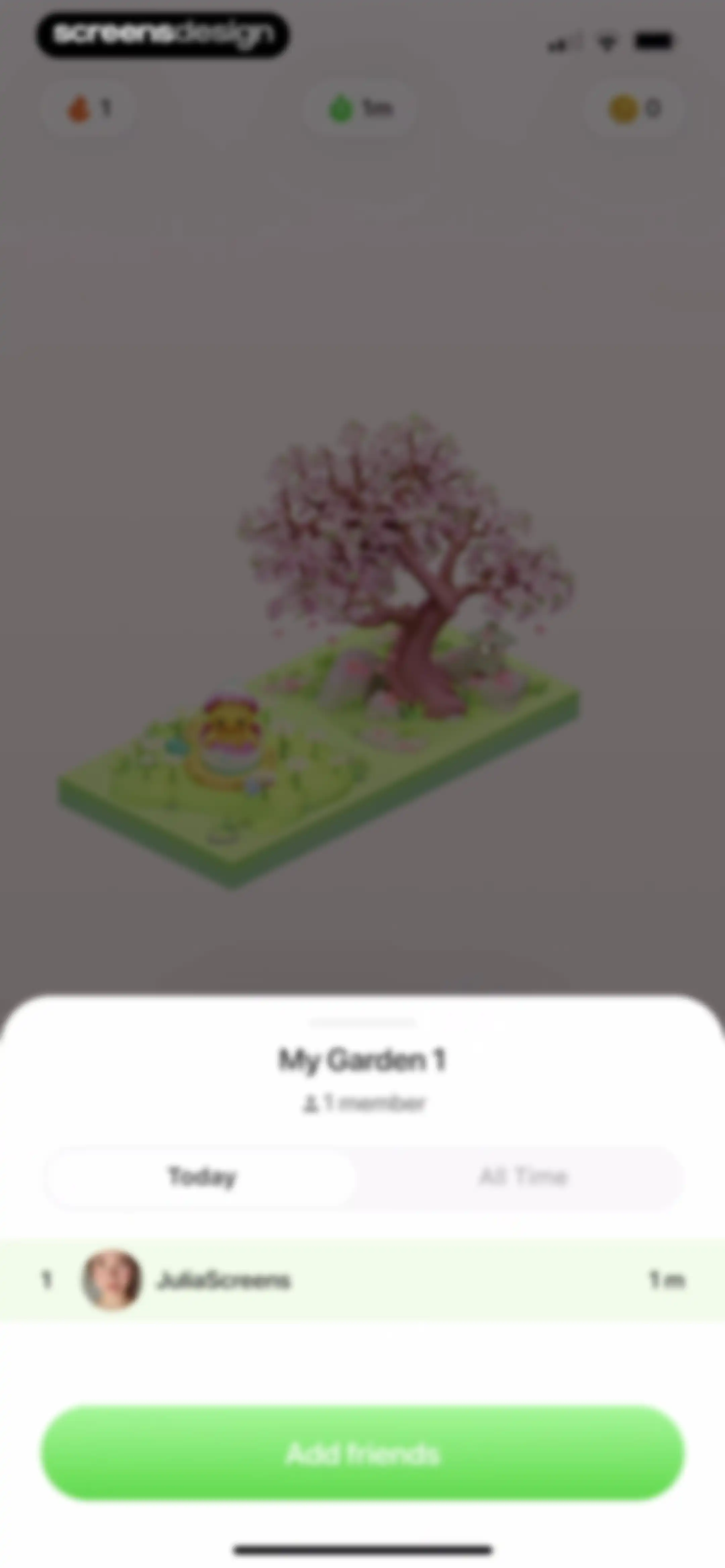 Focus Tree: Timer & Flashcards screen 65
