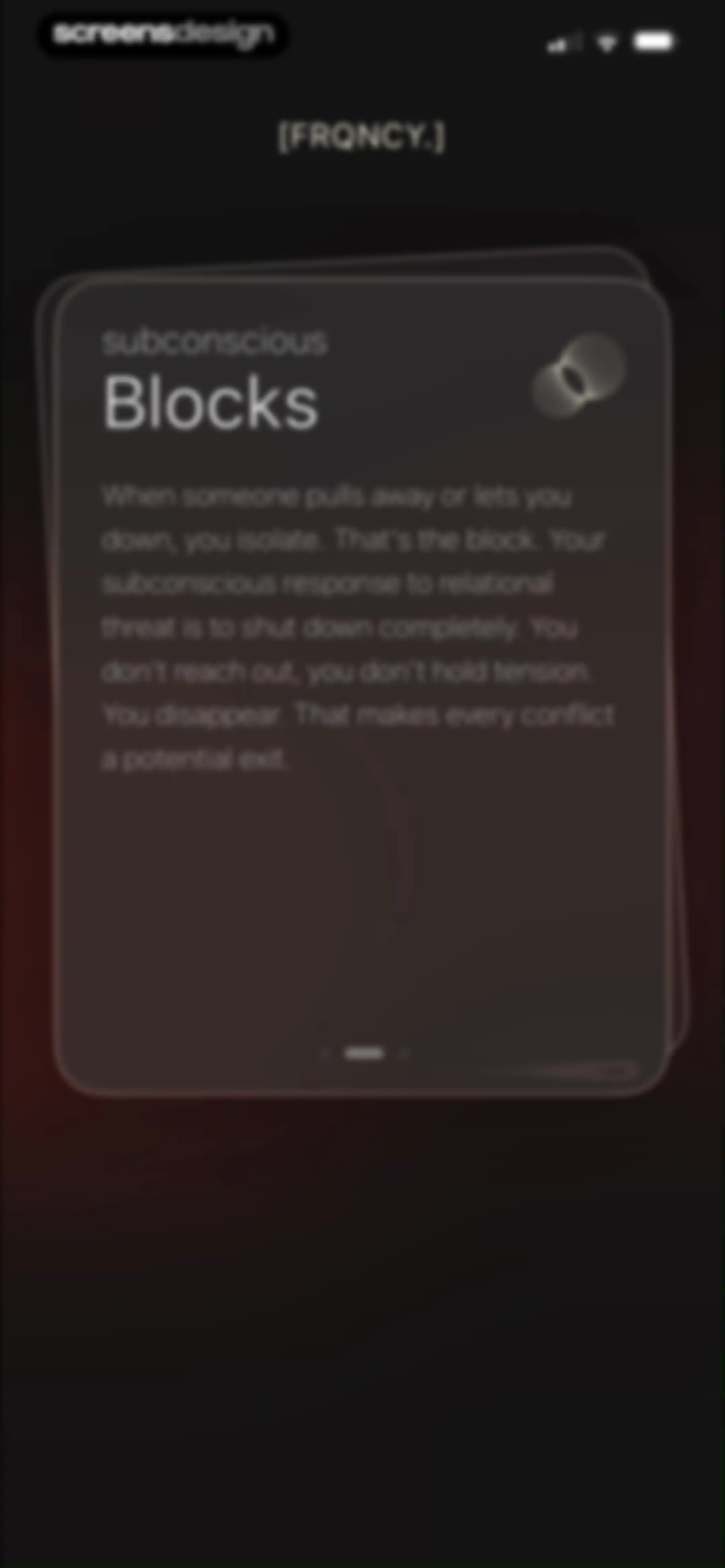 FRQNCY. screen 33