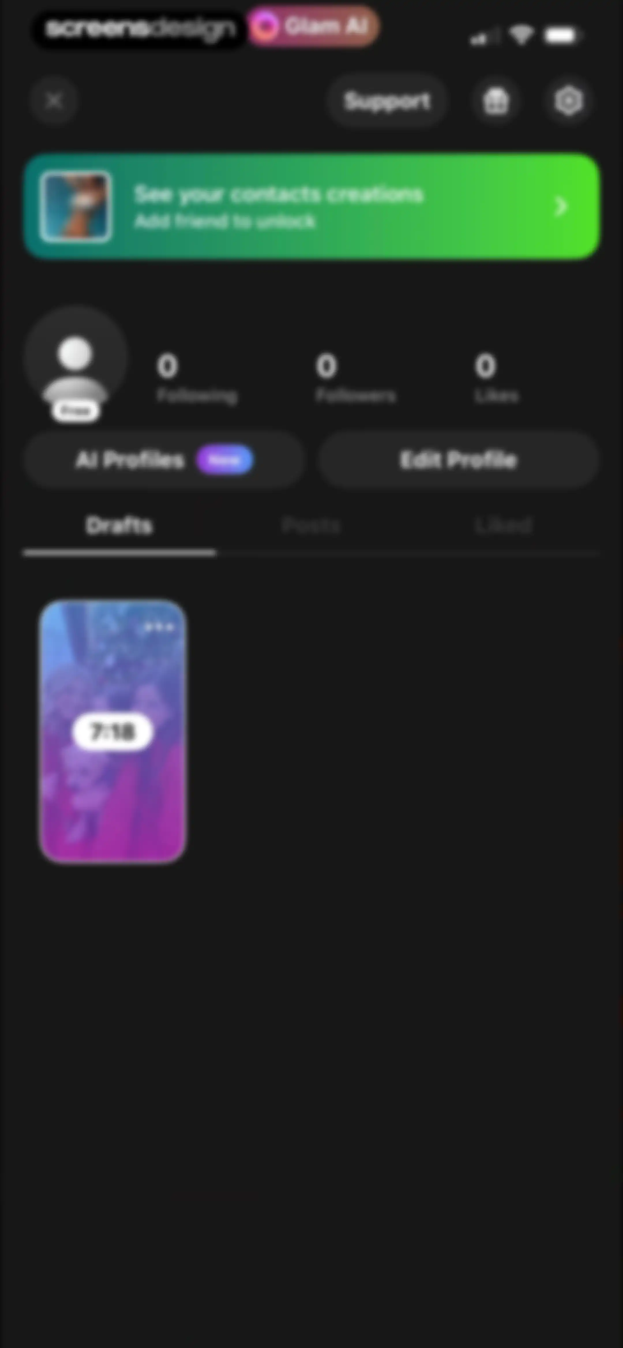 Glam AI: Video & Photo Editor screen 40