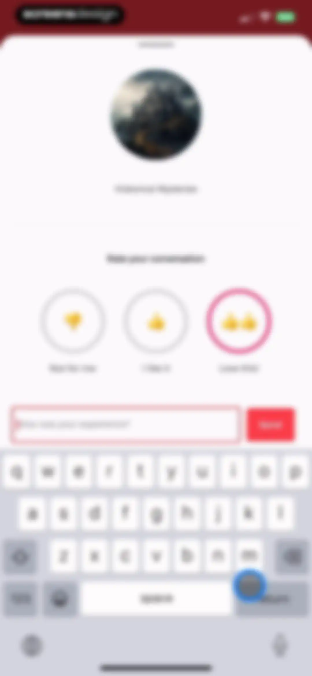 CHAI: Social AI Platform- Chat screen 20