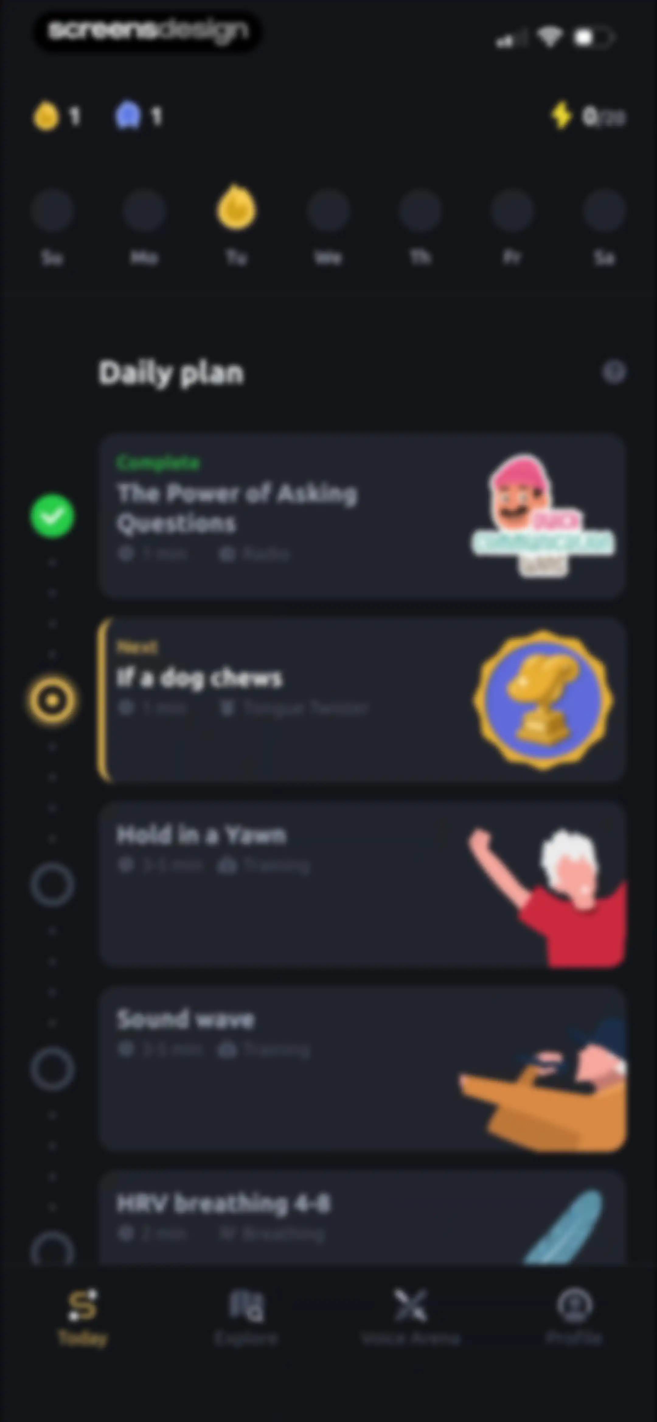 Vocal Image: AI Speaking Coach screen 90