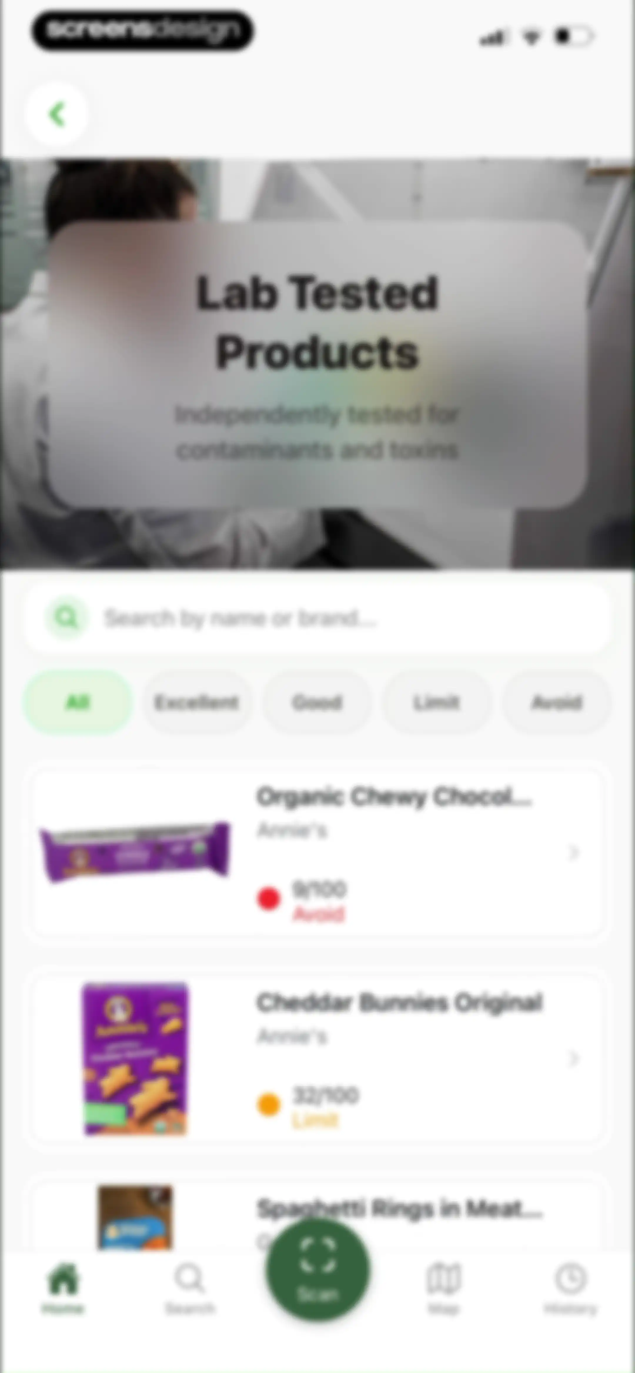 Olive: Food & Cosmetic Scanner screen 67