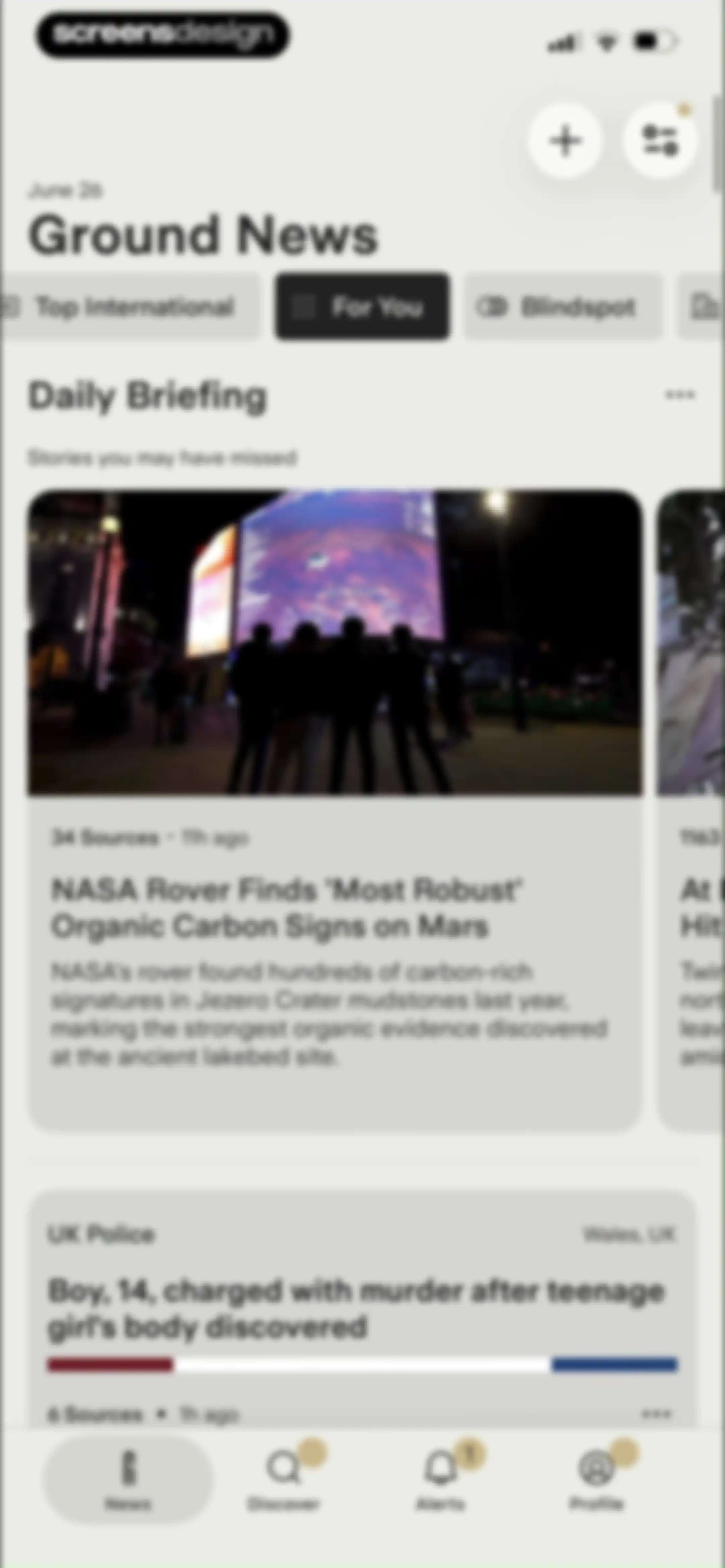 Ground News screen 43