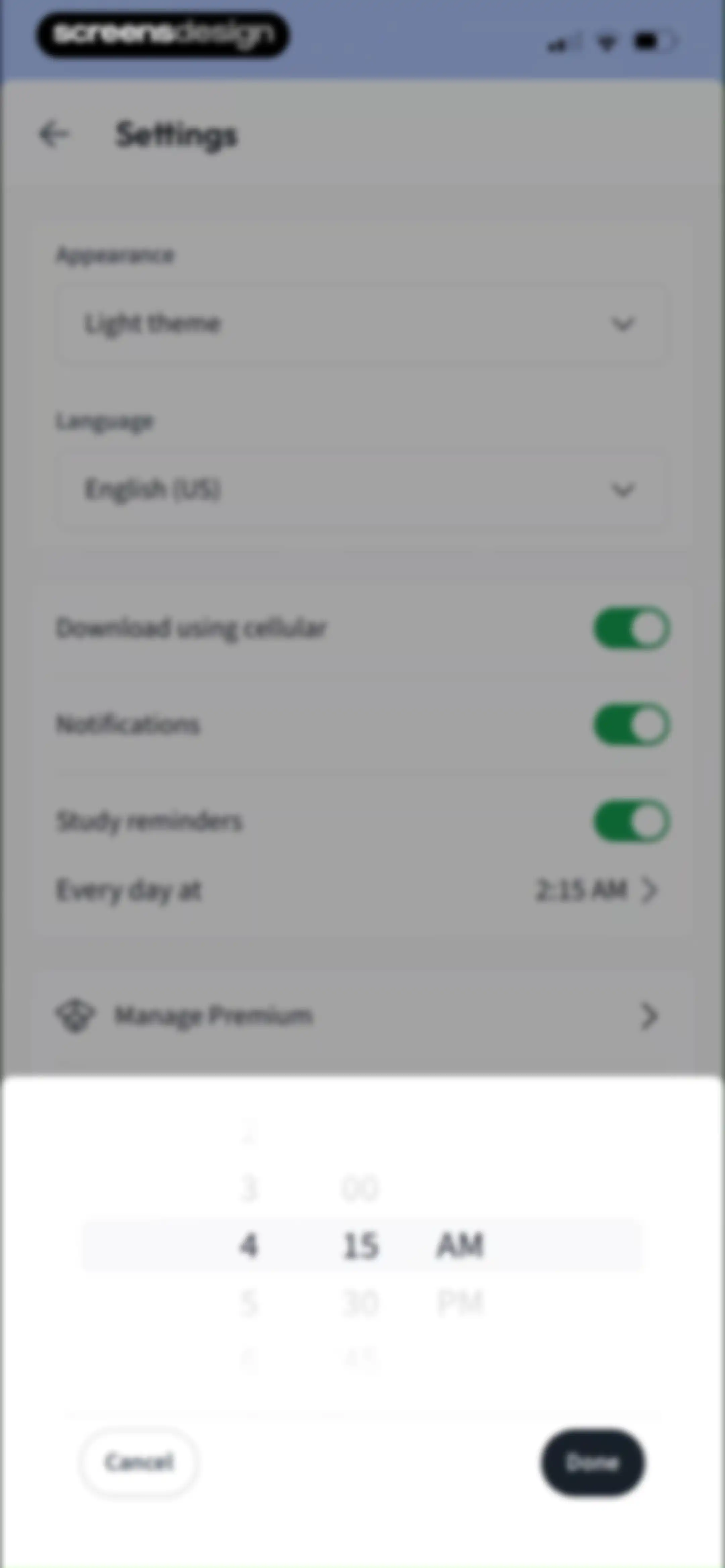 Vaia: AI Flashcards. Study App screen 223