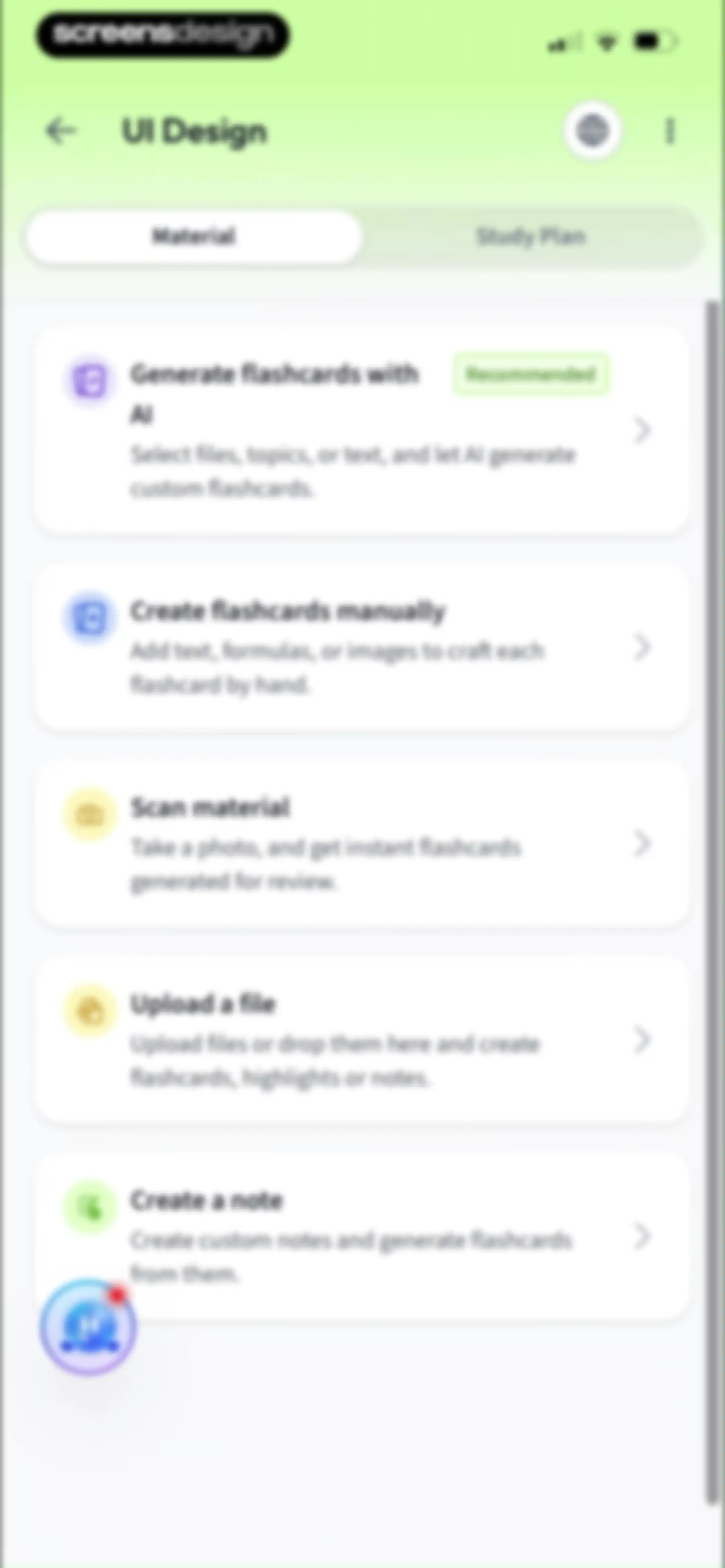 Vaia: AI Flashcards. Study App screen 112