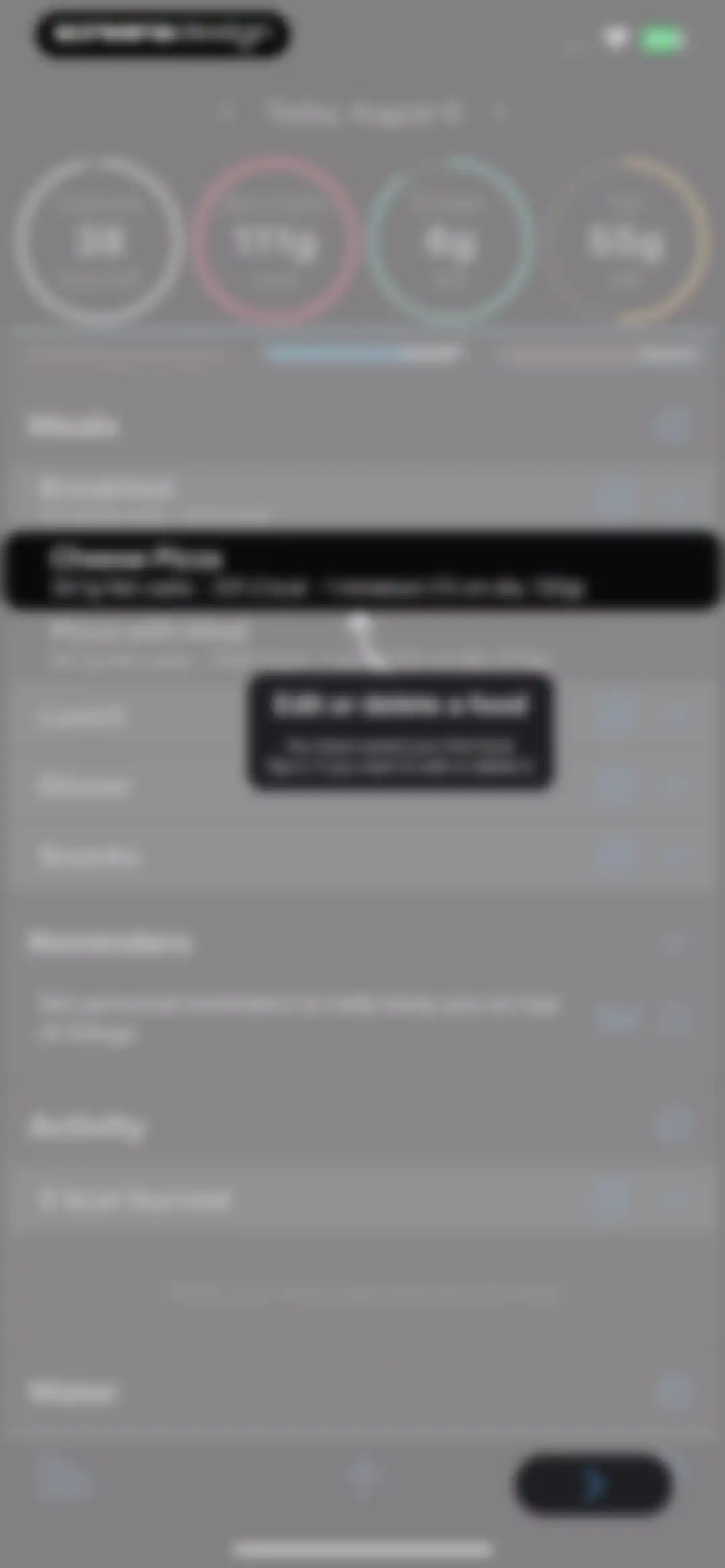 Keto diet app－Low carb manager screen 46