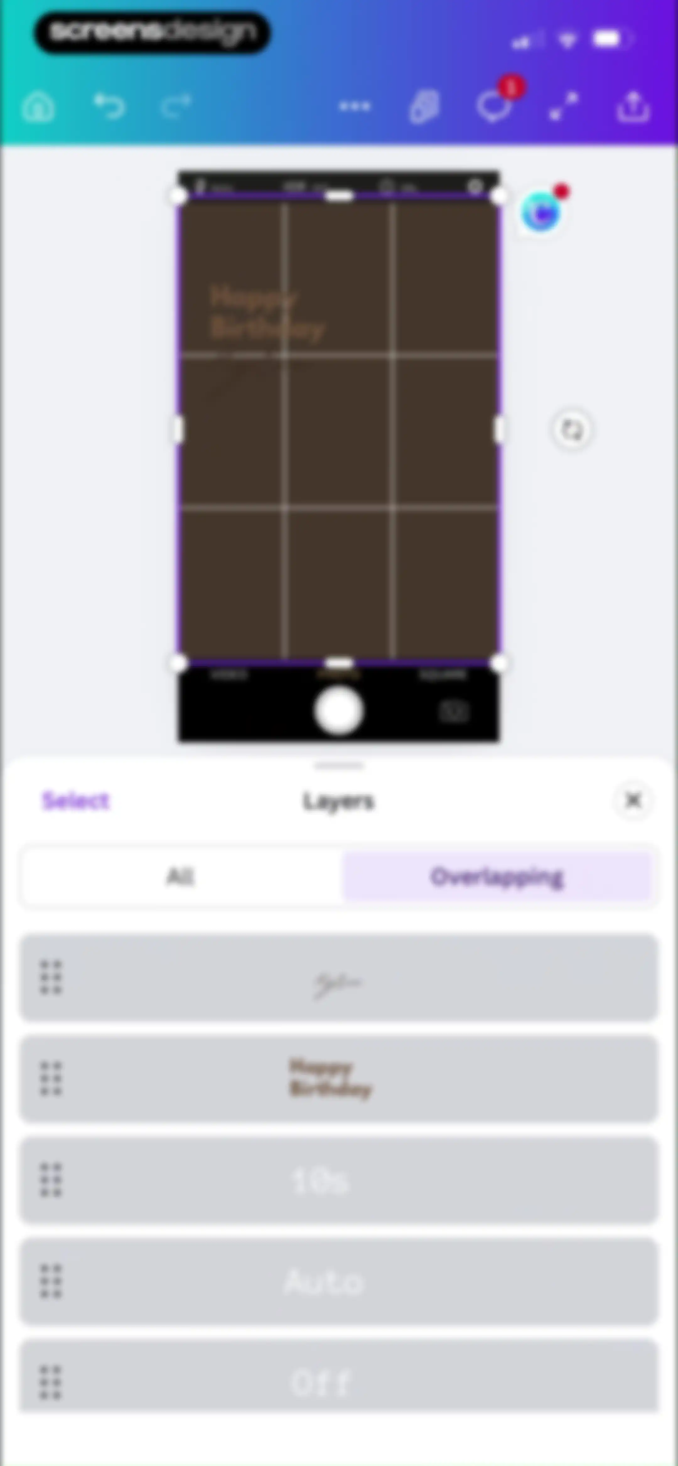 Canva: AI Video & Photo Editor screen 78