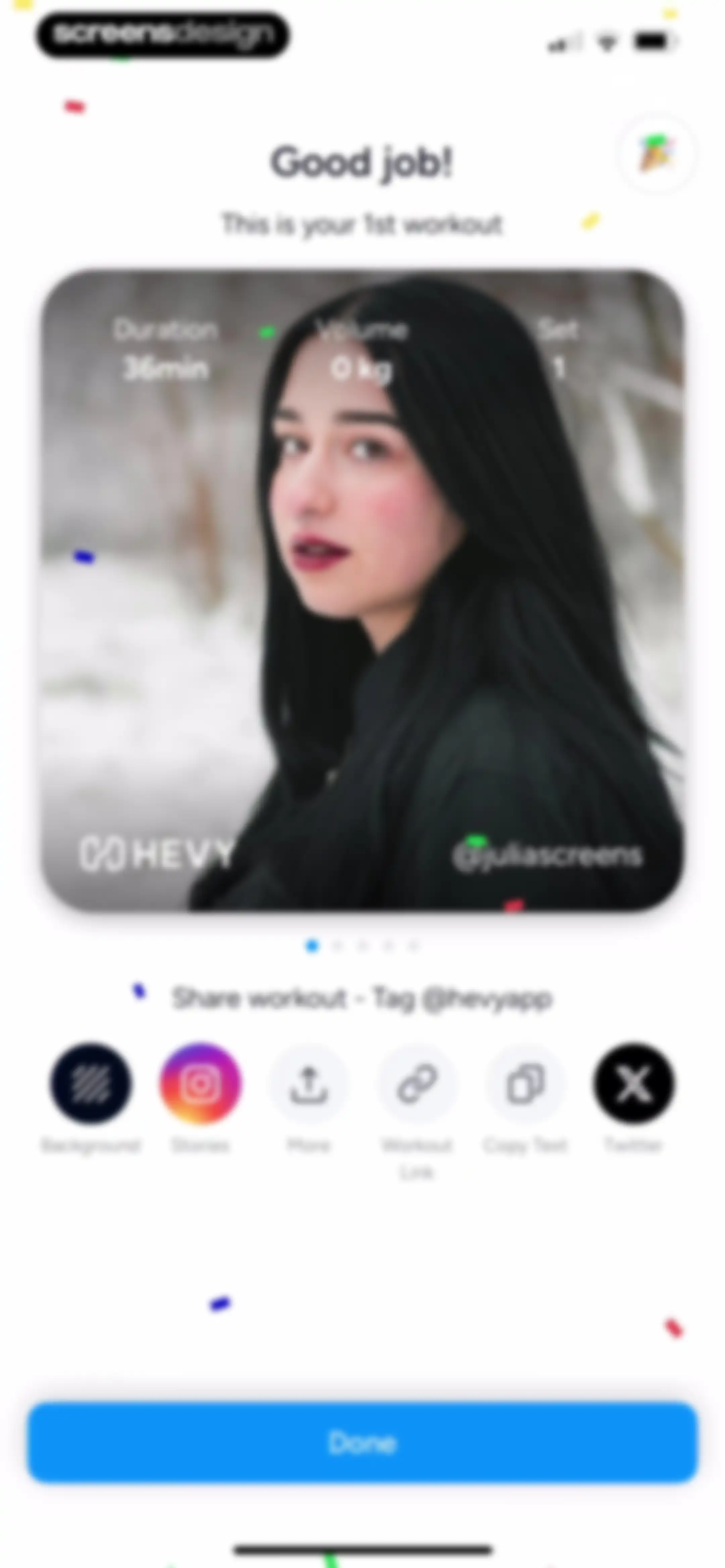 Hevy - Workout Tracker Gym Log screen 80