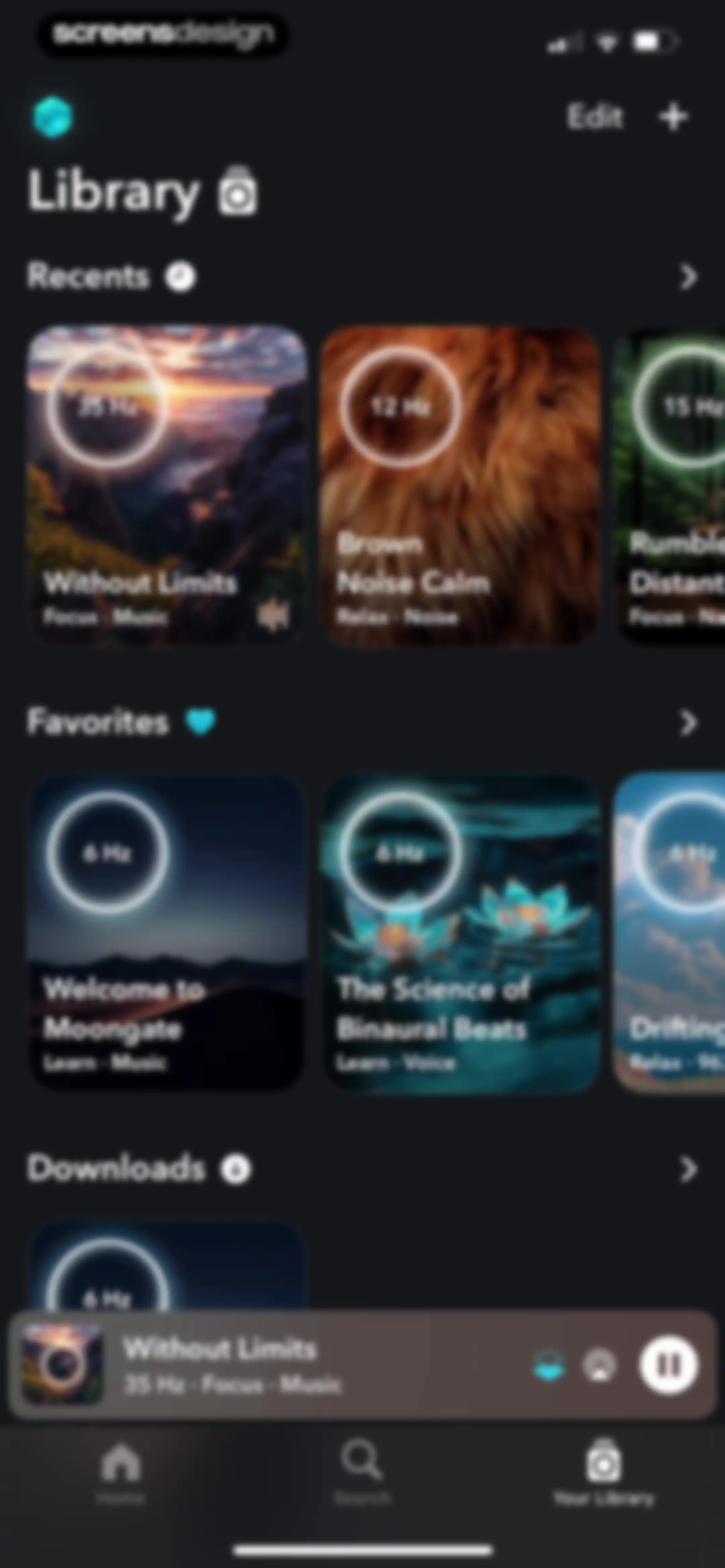 Moongate: Binaural Beats screen 90