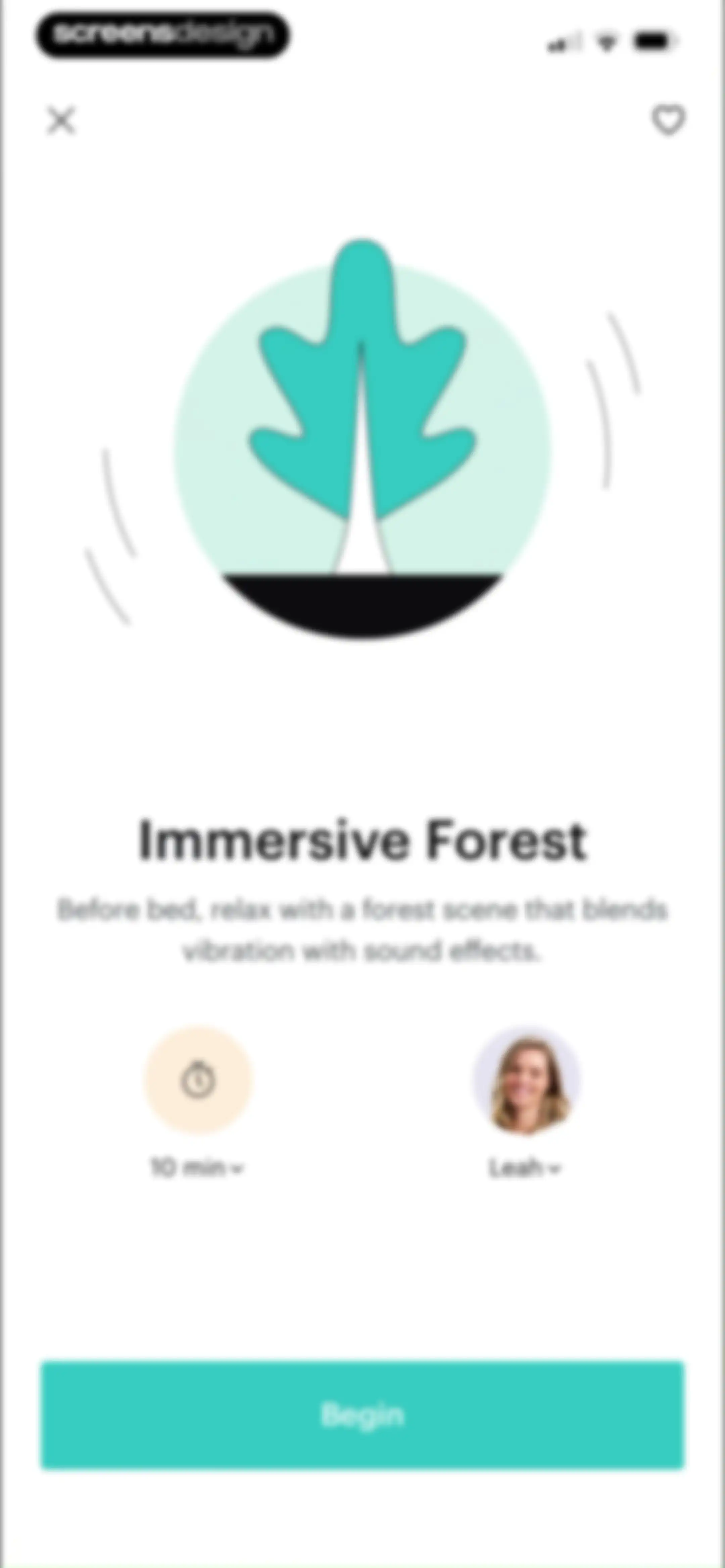 Balance: Meditation & Sleep screen 73
