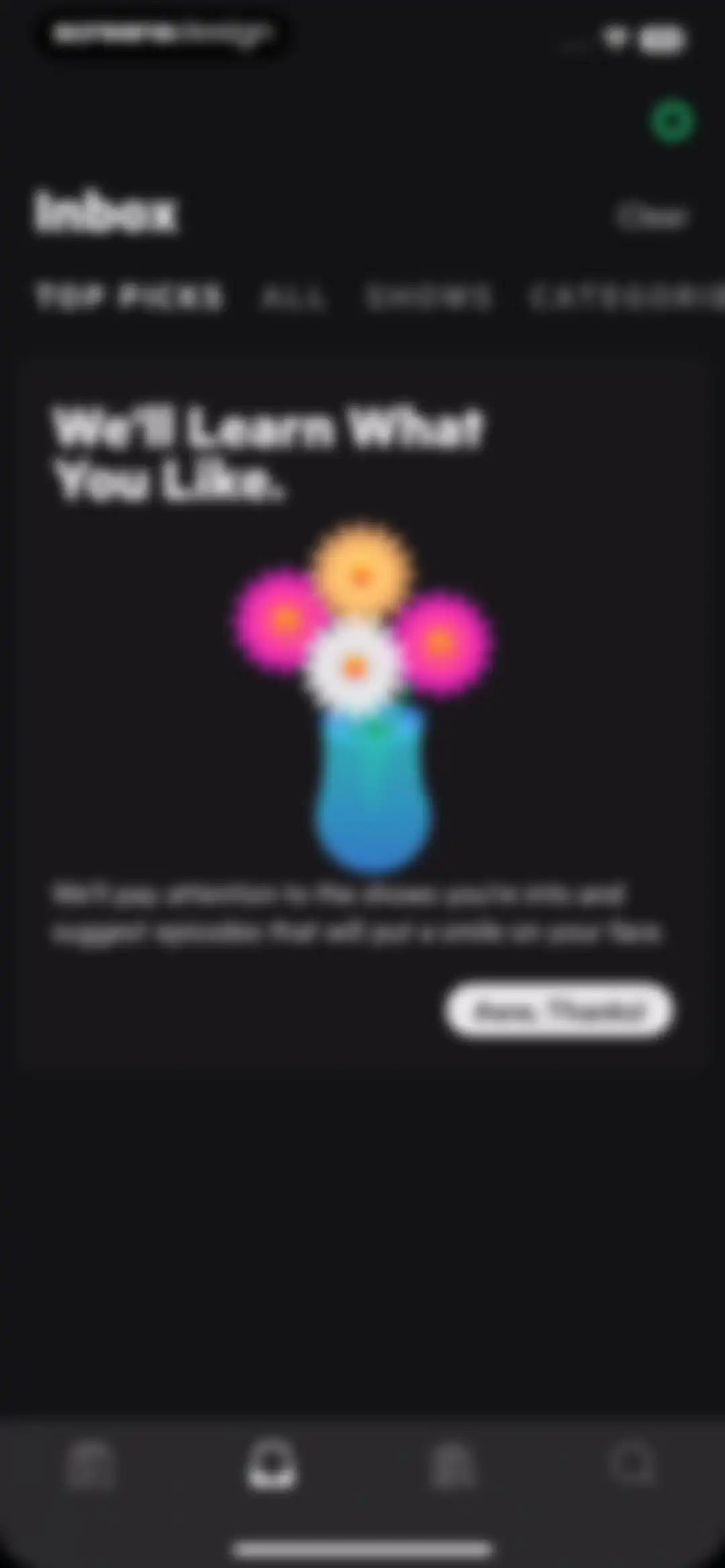 Castro: Podcast App & Player screen 9