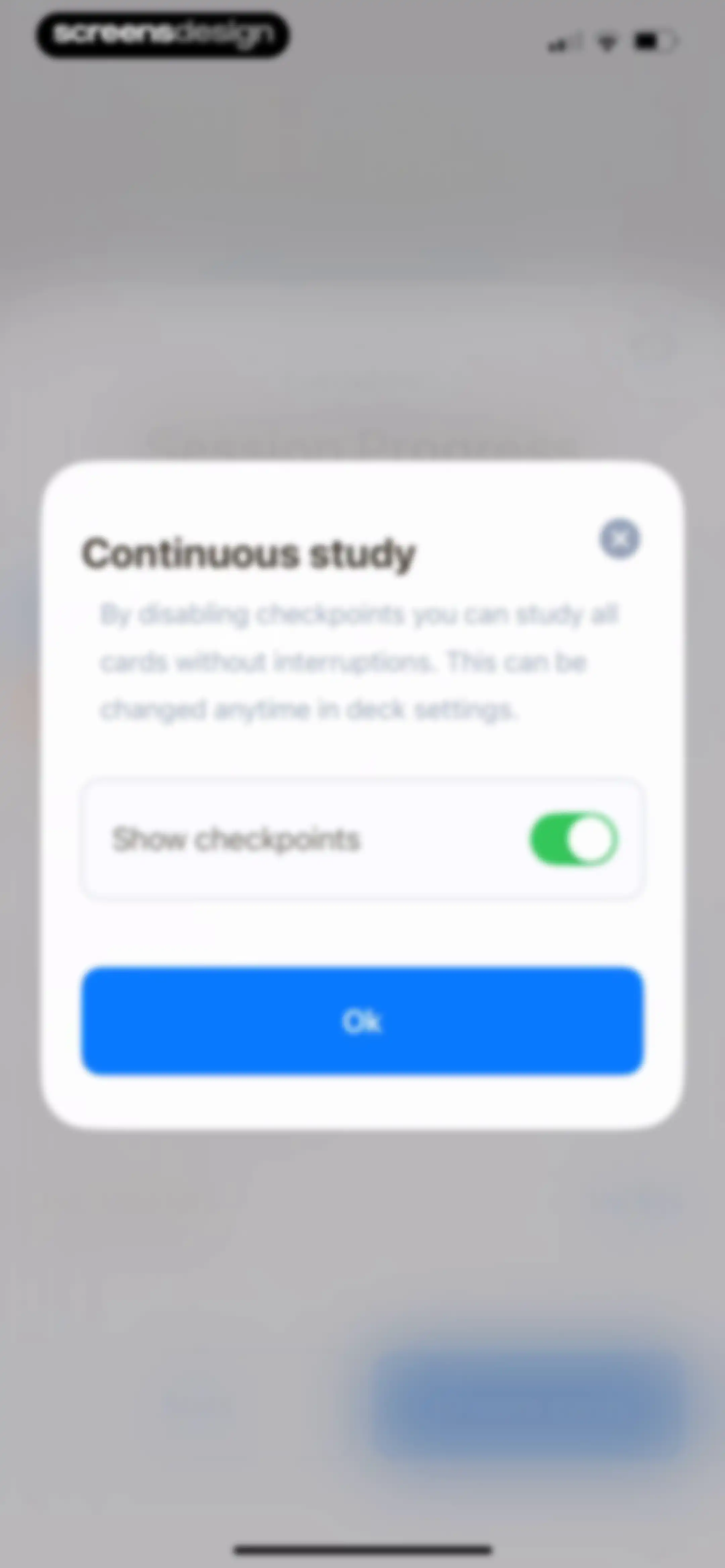 Mopiq: AI Flashcards Learning screen 69