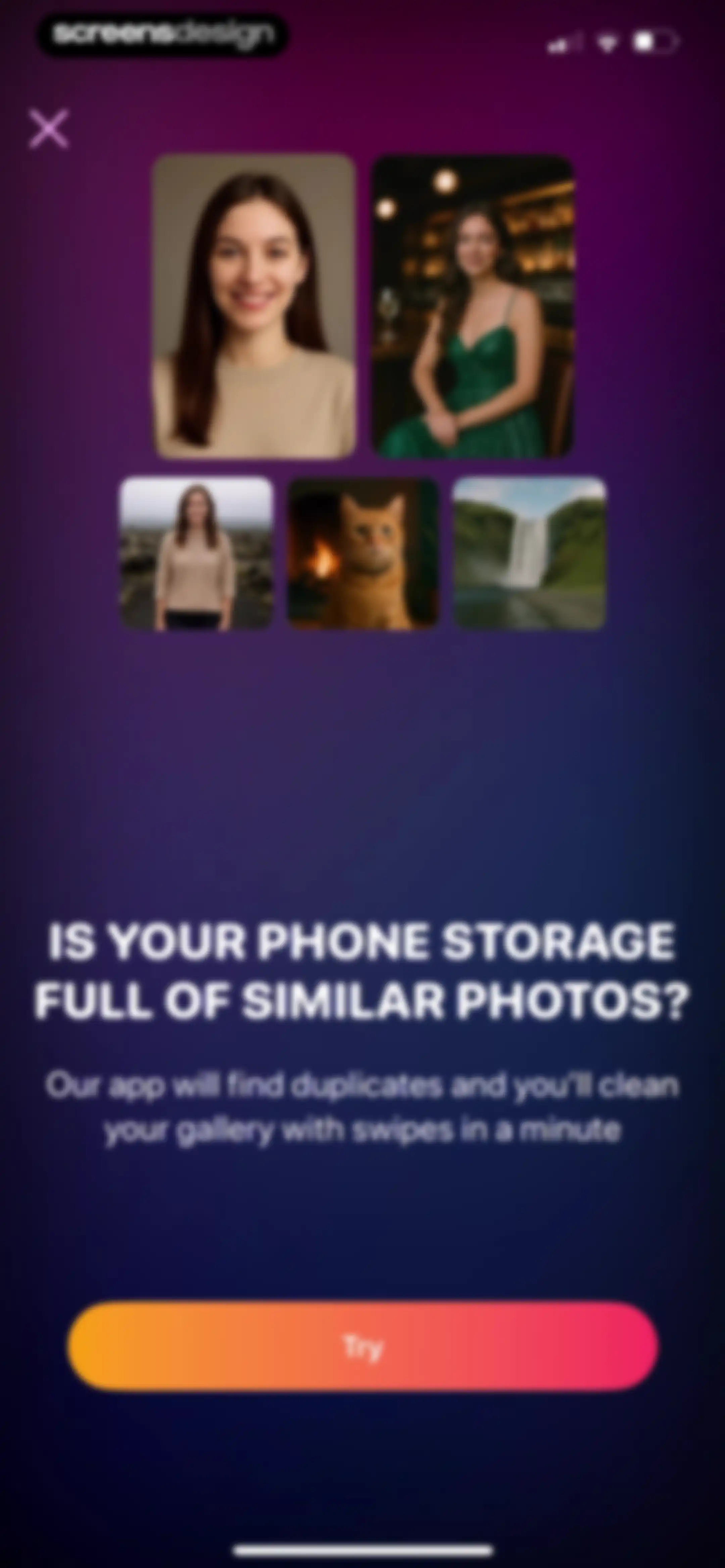 Leto: Font for Instagram Story screen 169