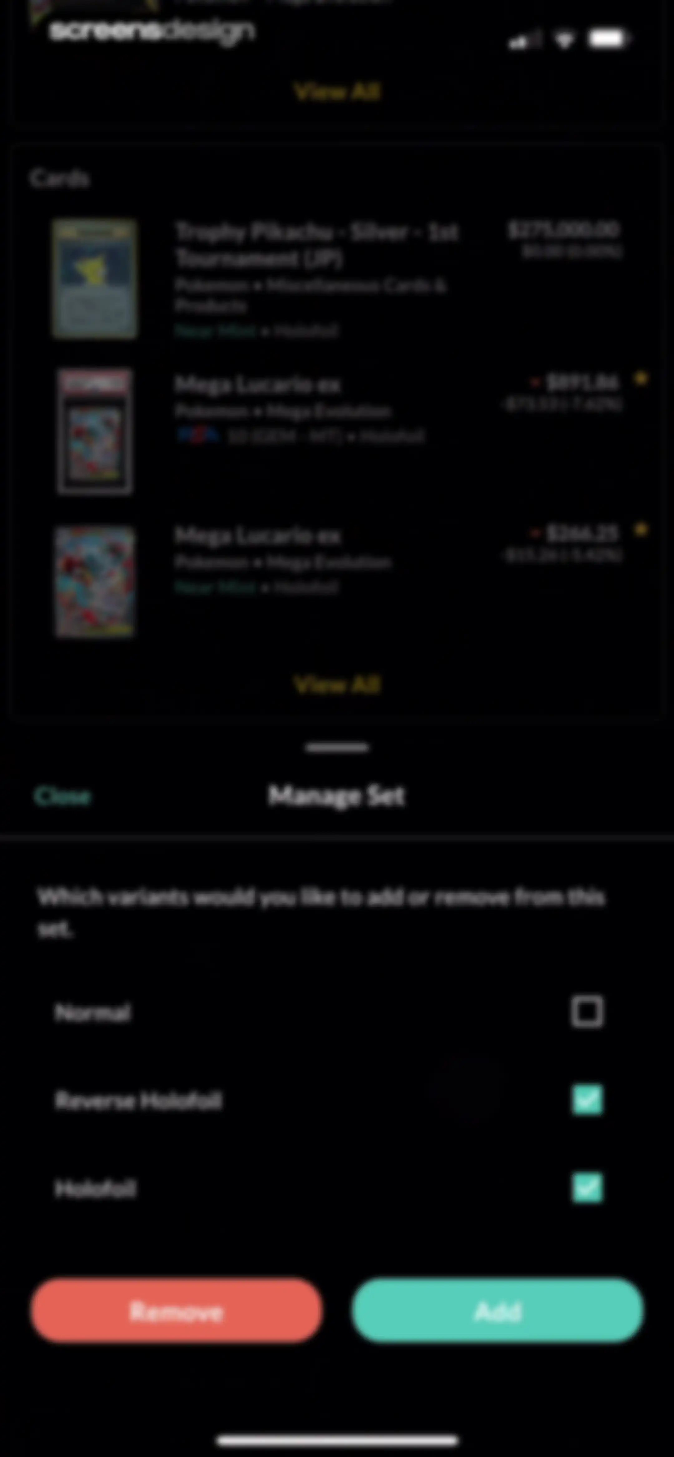 Collectr - TCG Collector App screen 69
