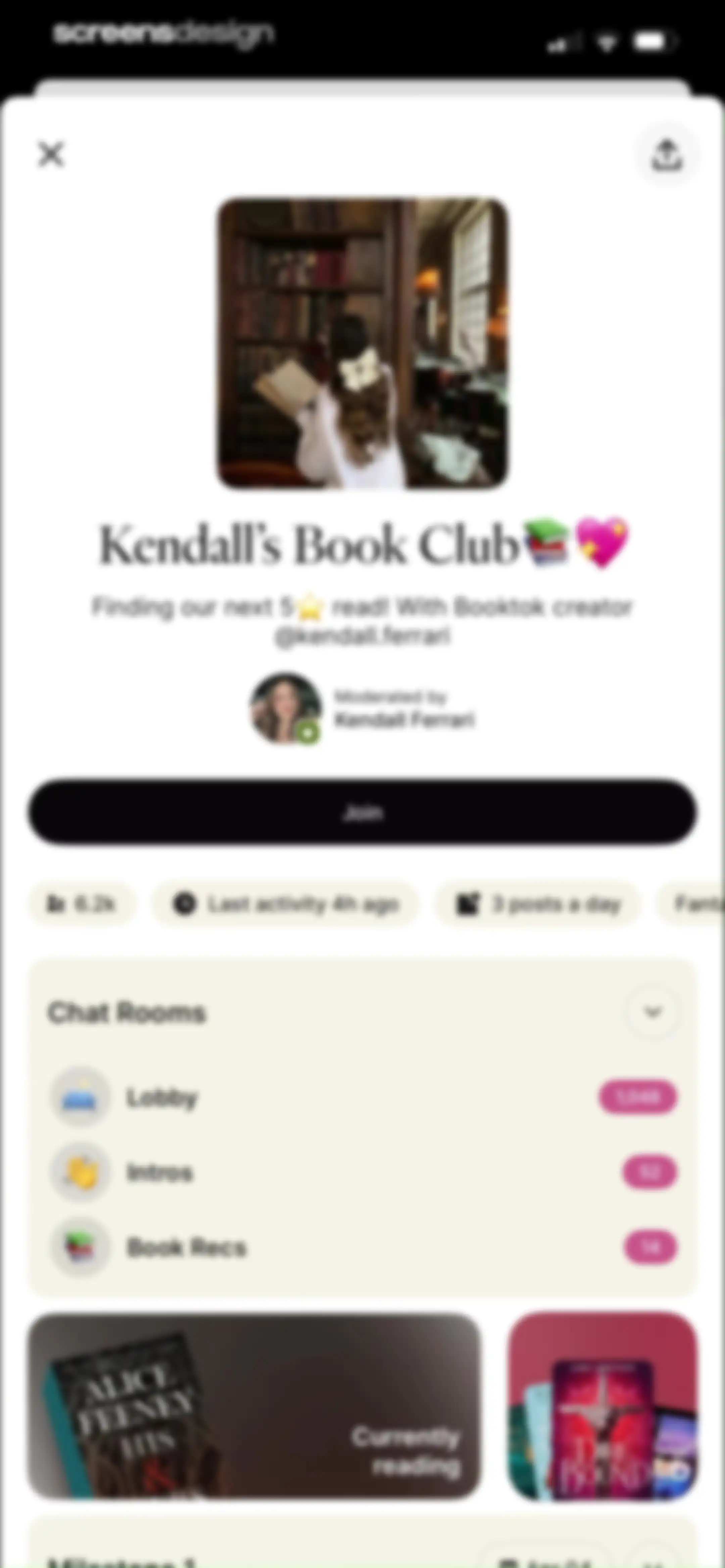 Fable: Track & Discuss Books screen 129