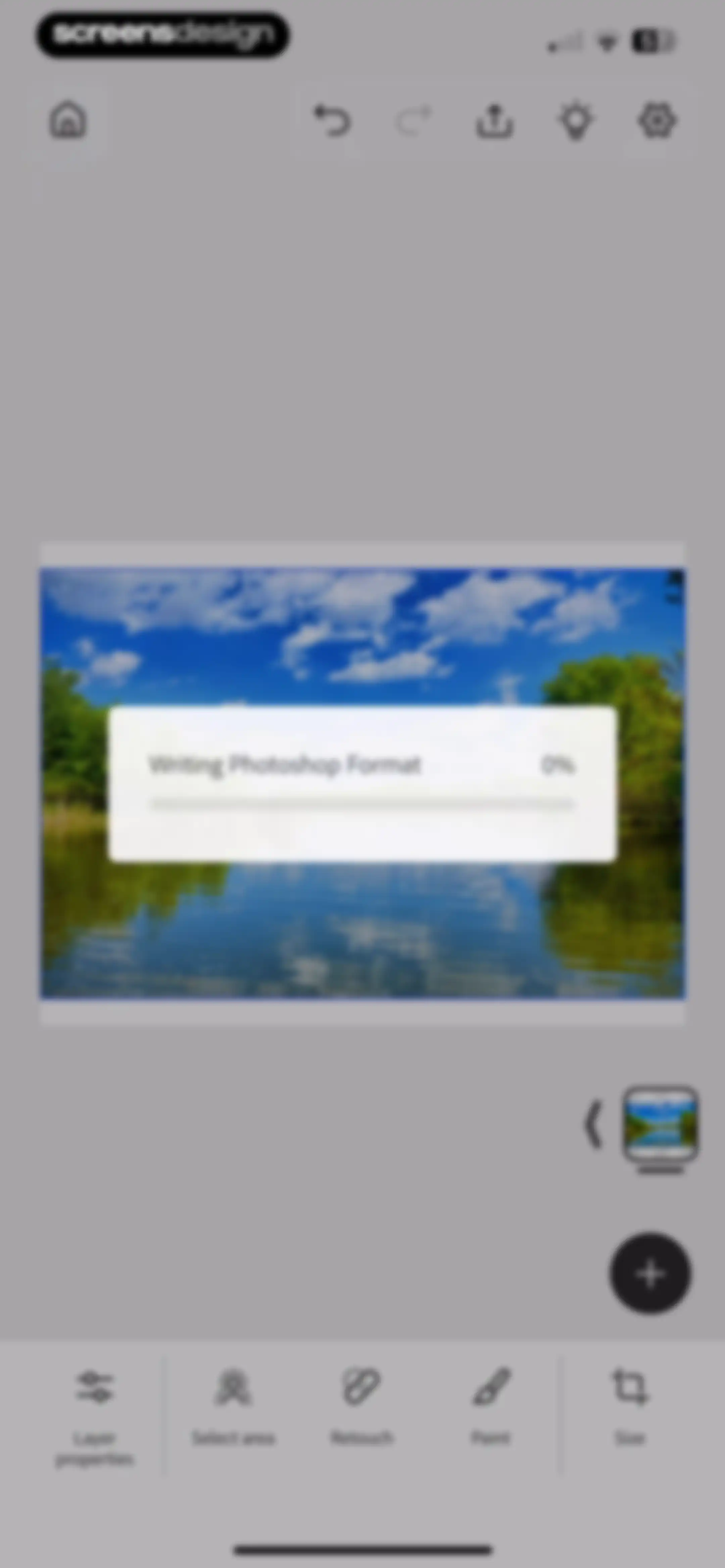 Adobe Photoshop: Photo Editor screen 107