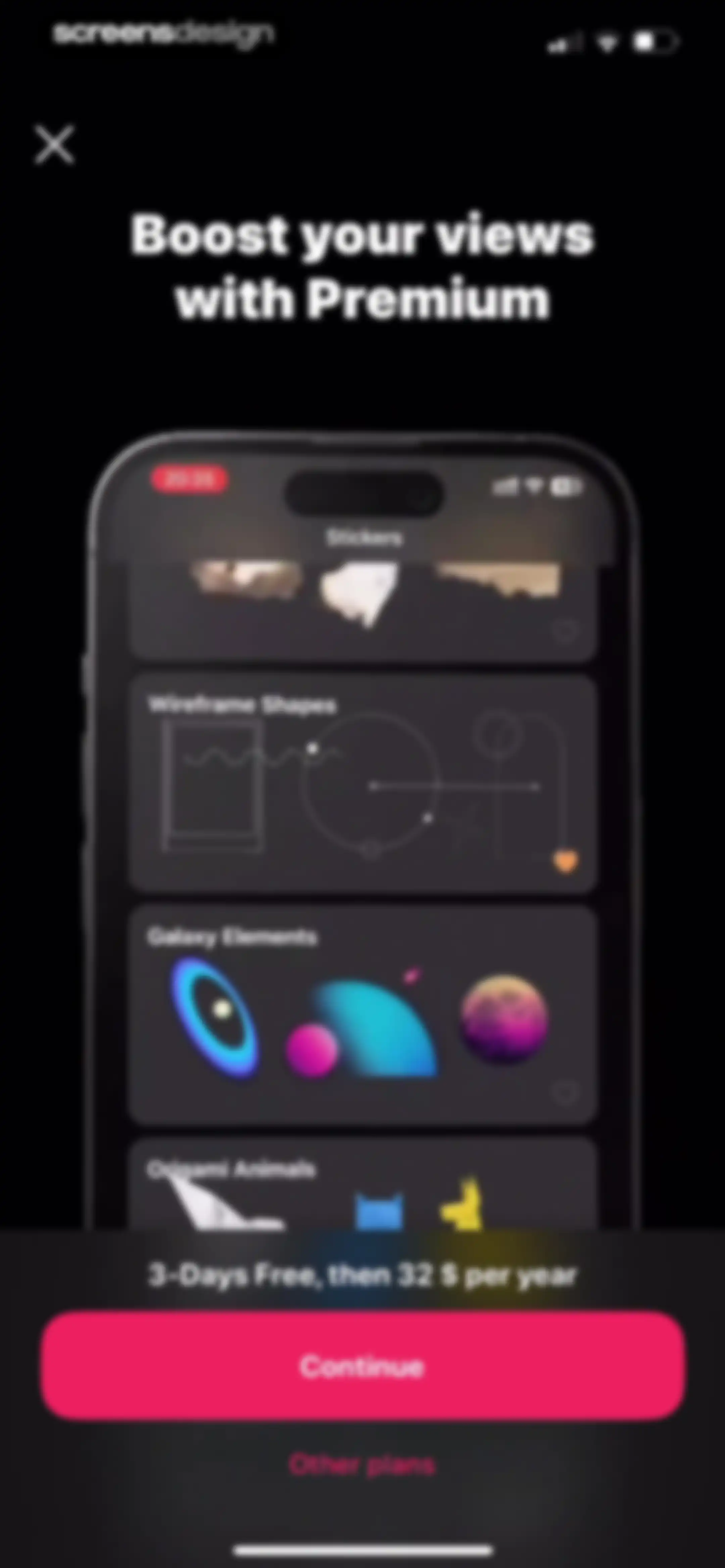 Leto: Font for Instagram Story screen 156