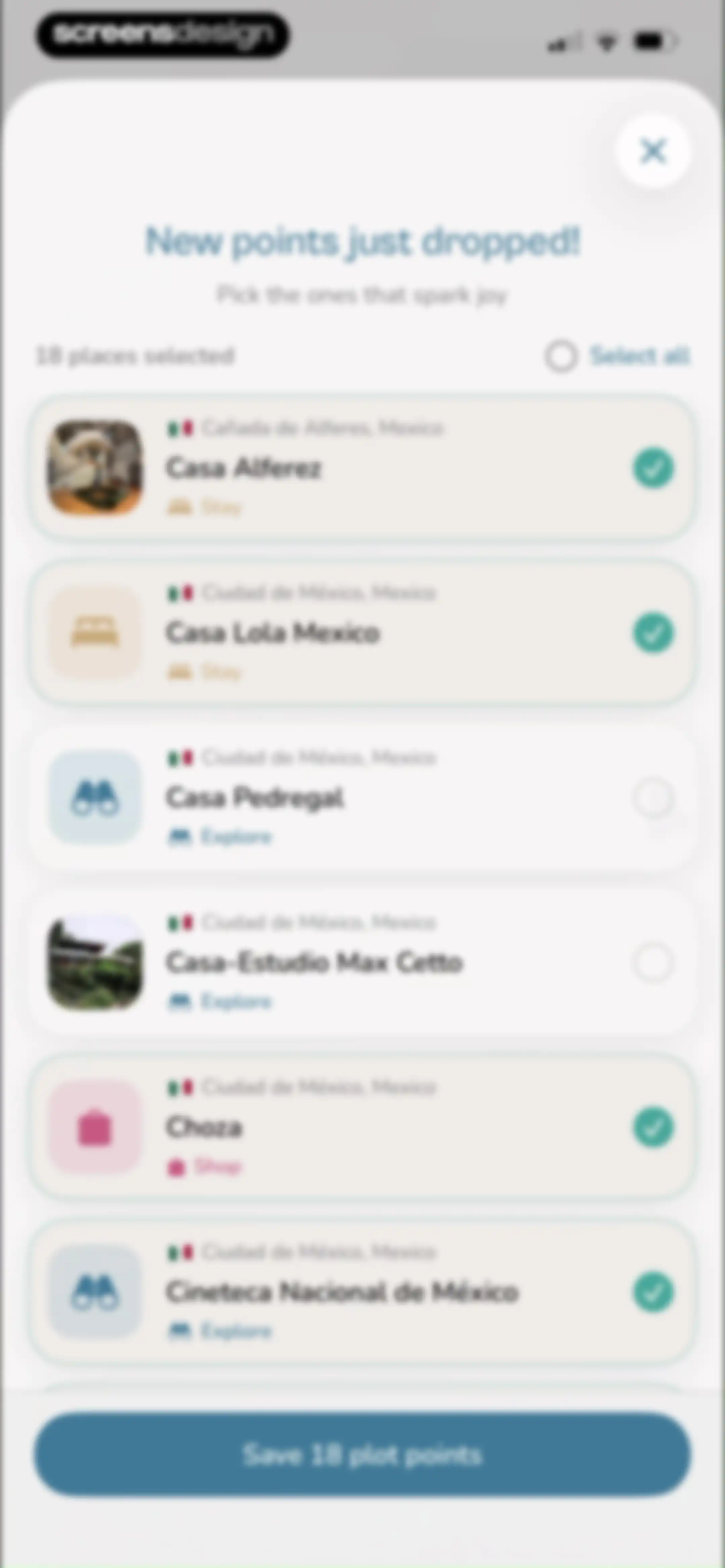 Plotline: Travel Map & Planner screen 19