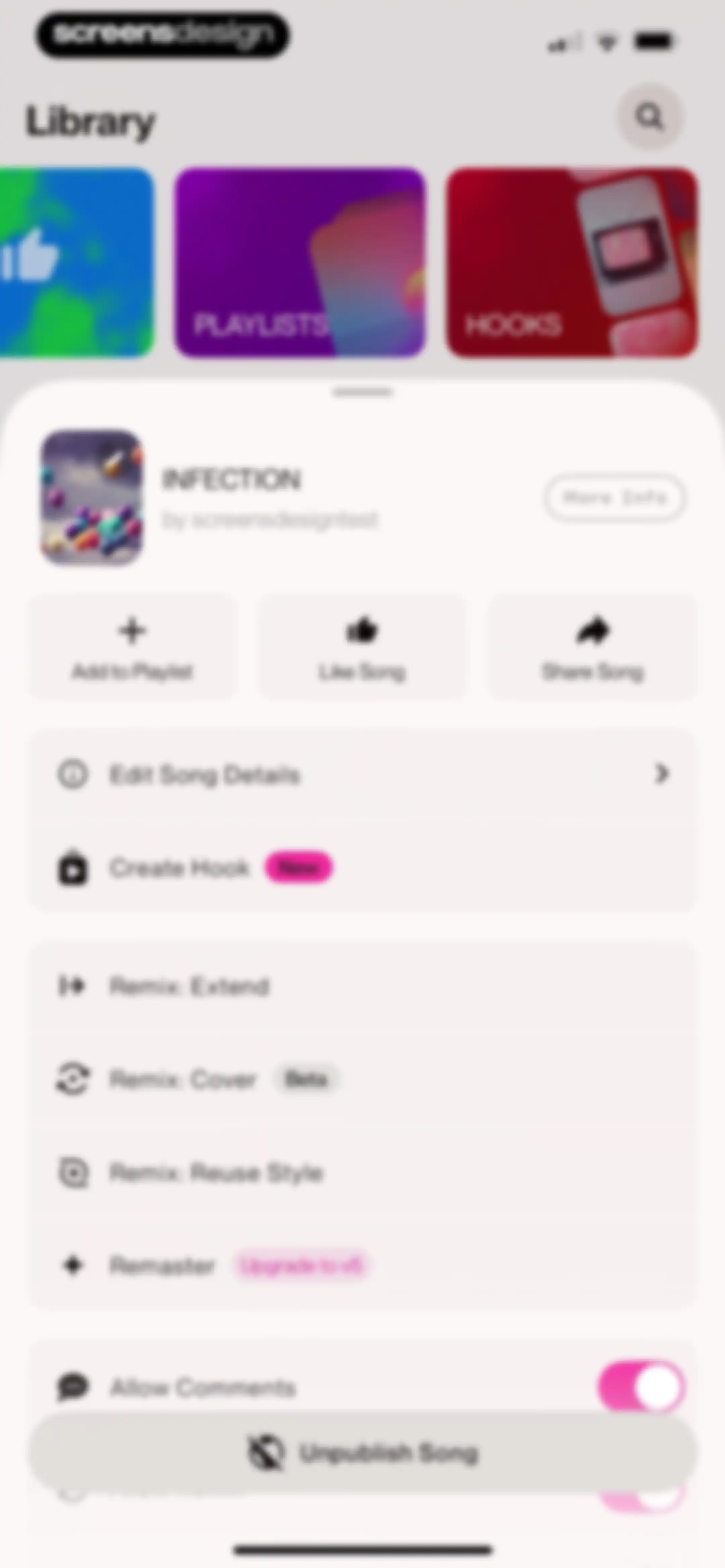 Suno - AI Songs, Music, Lyrics screen 107